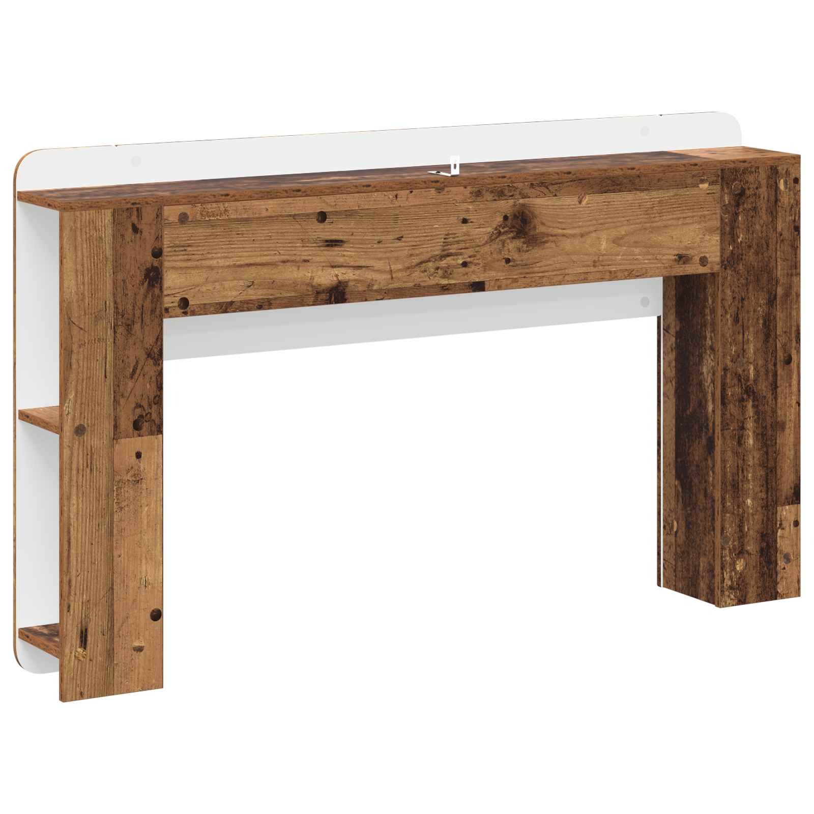 Kopfteil Schrank mit Speicher Altholz Holzwerkstoff