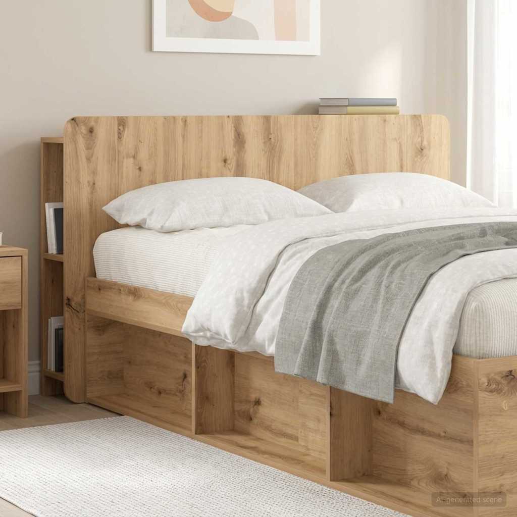 Kopfteil Schrank Artisan-Eiche Holzwerkstoff