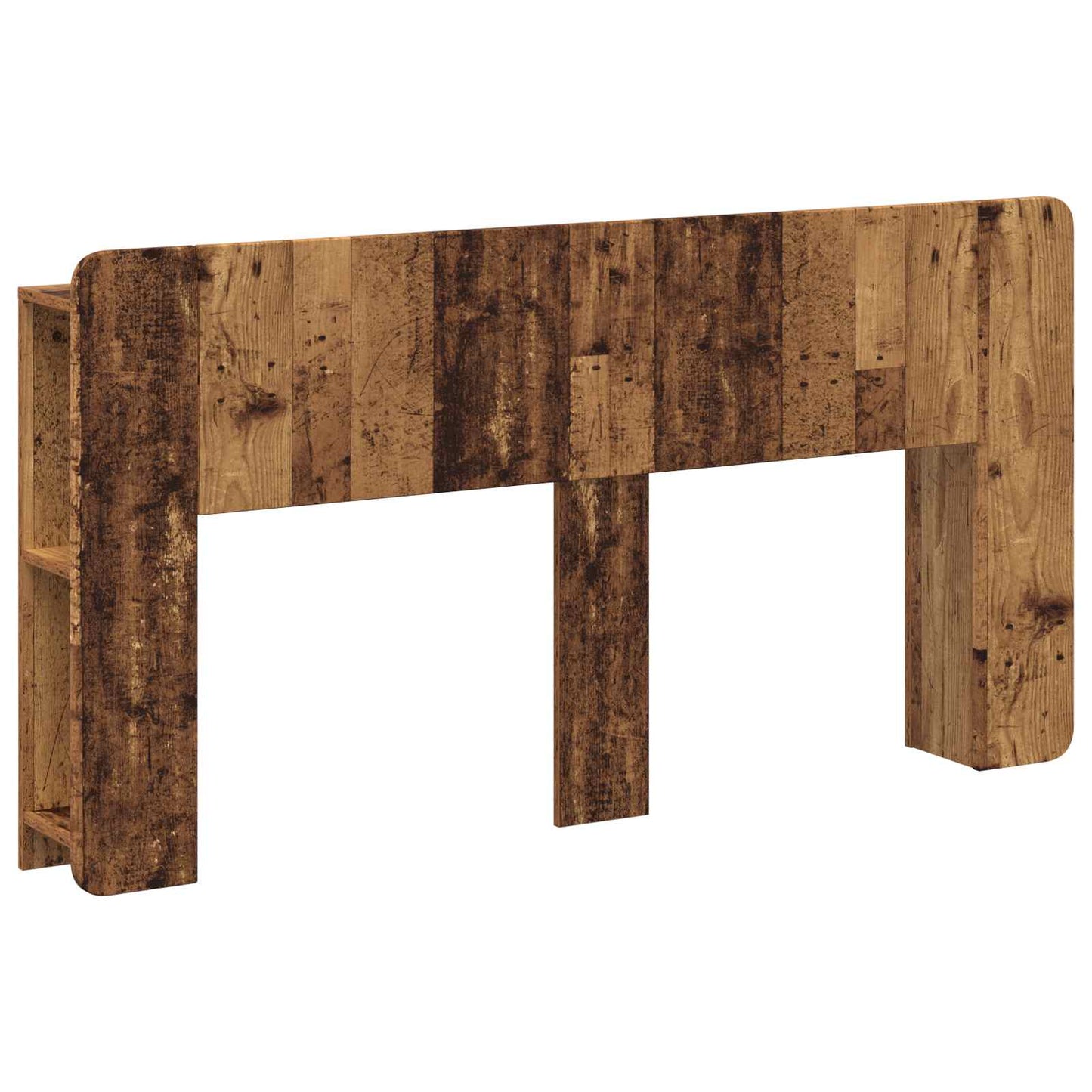 Kopfteil Schrank mit Speicher Altholz Holzwerkstoff