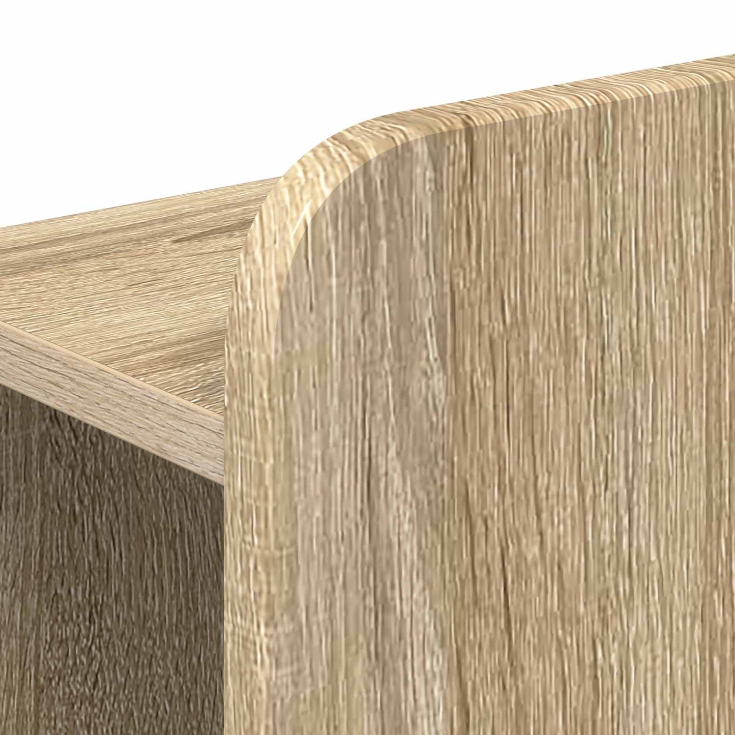 Kopfteil Schrank mit Speicher Sonoma-Eiche Holzwerkstoff