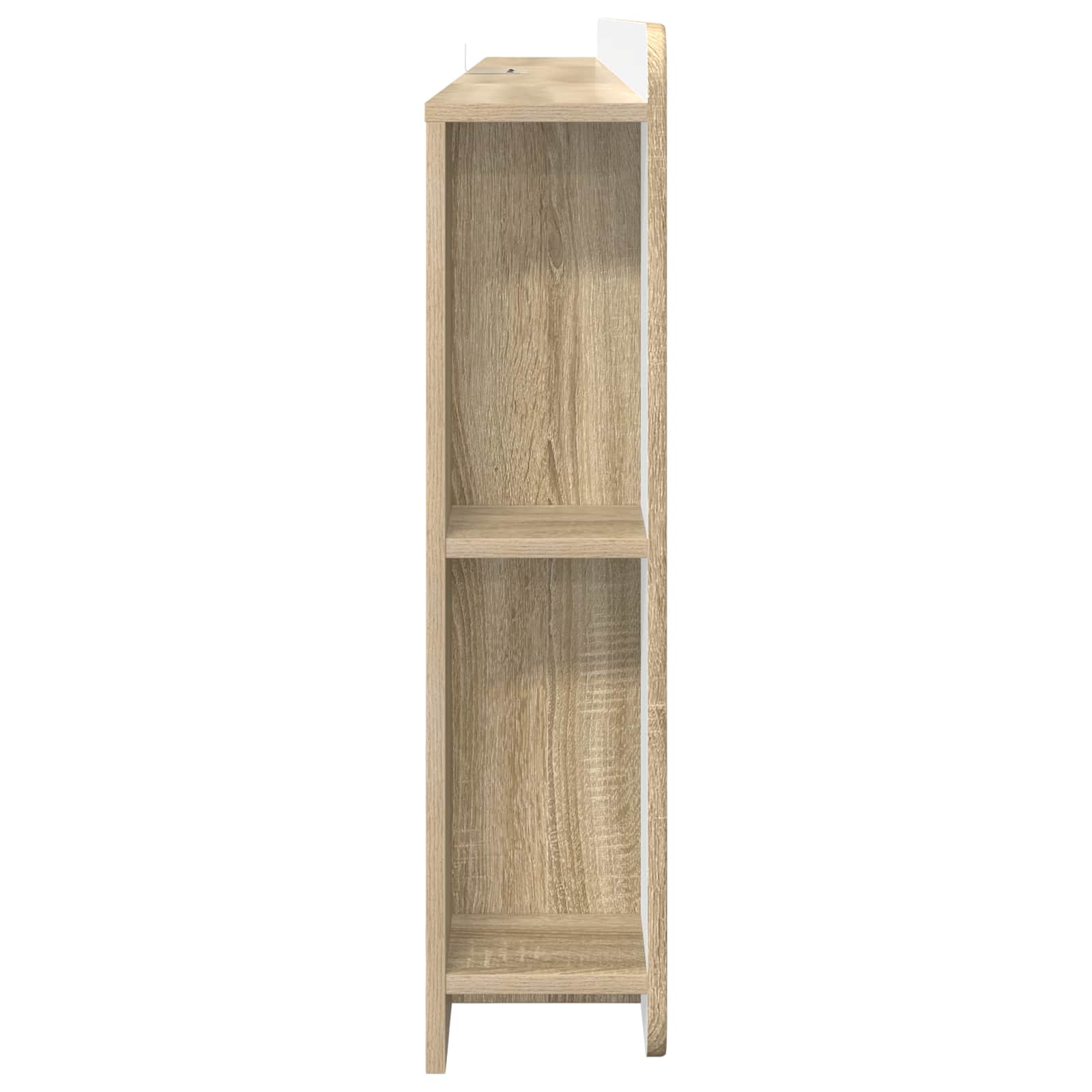 Kopfteil Schrank mit Speicher Sonoma-Eiche Holzwerkstoff
