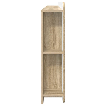 Kopfteil Schrank mit Speicher Sonoma-Eiche Holzwerkstoff