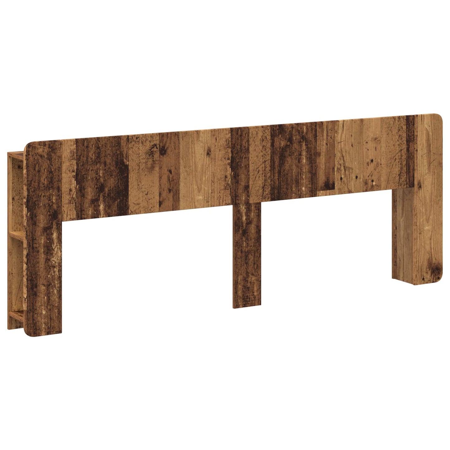 Kopfteil Schrank mit Speicher Altholz Holzwerkstoff
