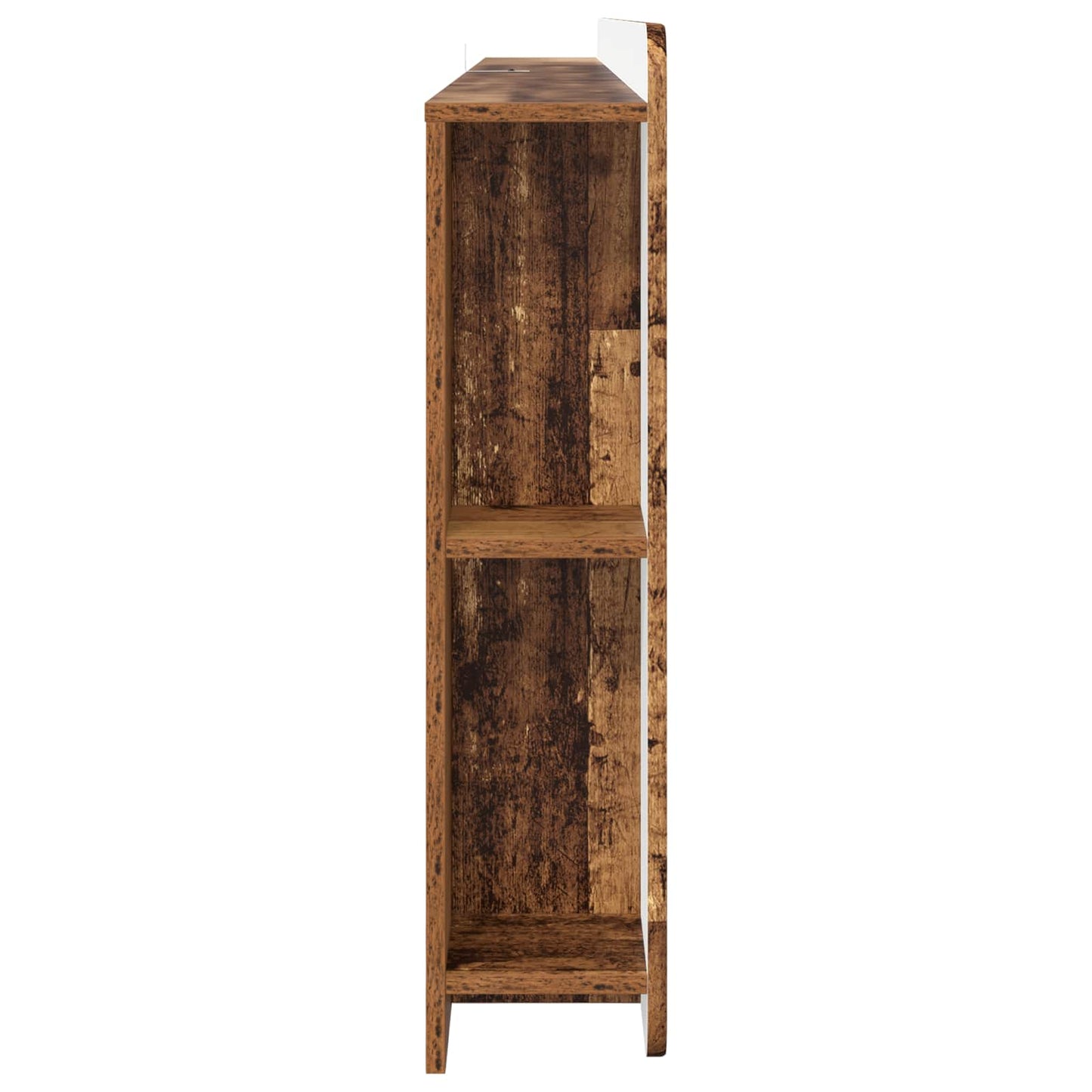 Kopfteil Schrank mit Speicher Altholz Holzwerkstoff