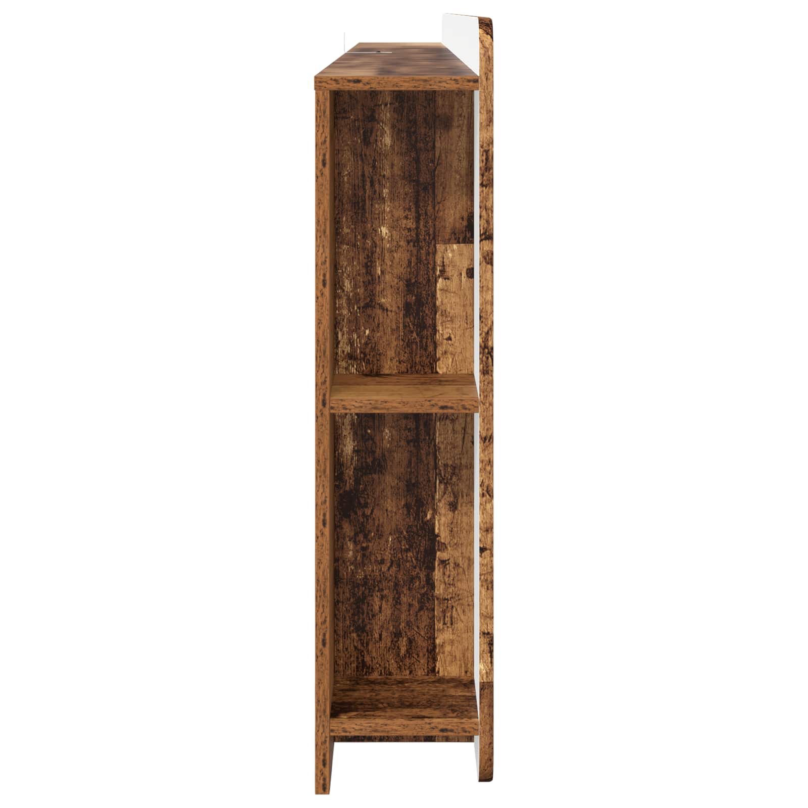 Kopfteil Schrank mit Speicher Altholz Holzwerkstoff