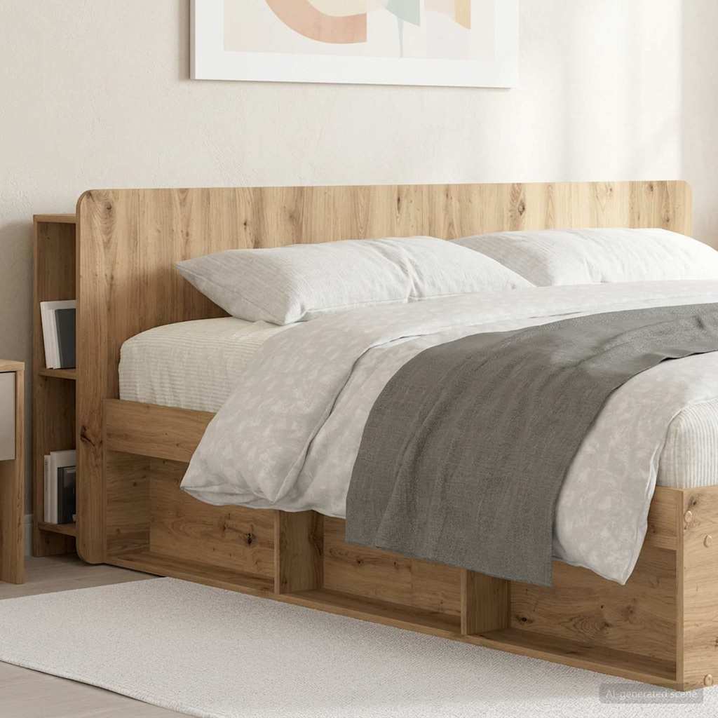 Kopfteil Schrank Artisan-Eiche 200 cm Holzwerkstoff