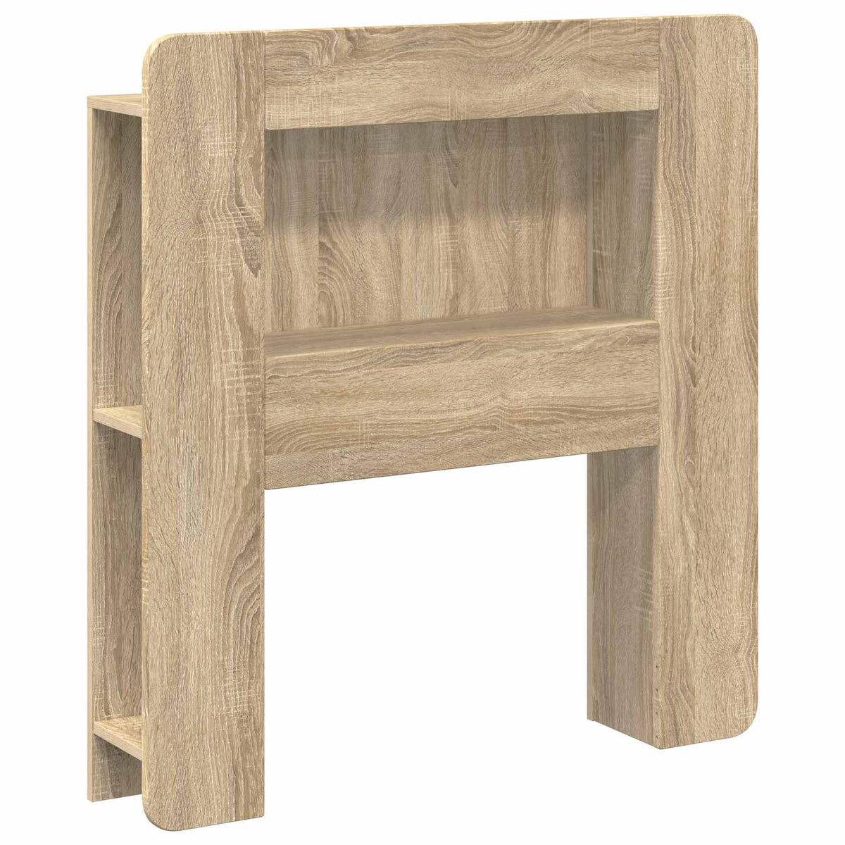 Kopfteil Schrank mit Speicher Sonoma-Eiche Holzwerkstoff