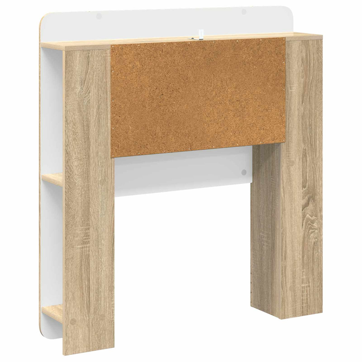 Kopfteil Schrank mit Speicher Sonoma-Eiche Holzwerkstoff