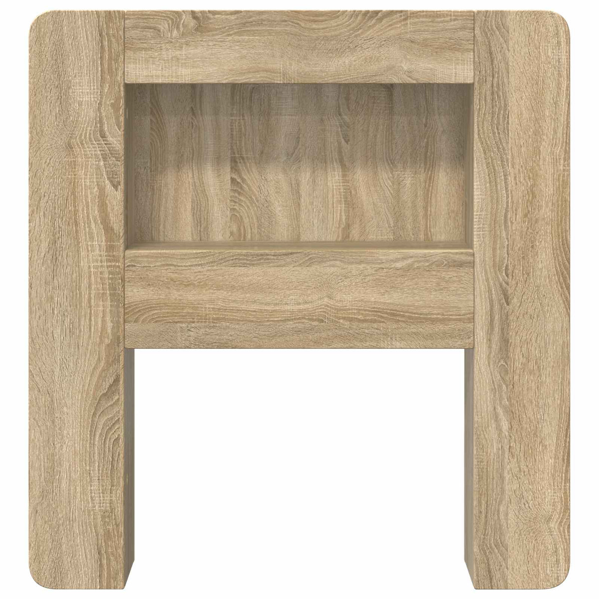 Kopfteil Schrank mit Speicher Sonoma-Eiche Holzwerkstoff