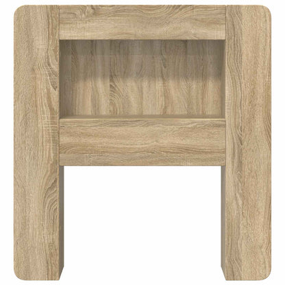 Kopfteil Schrank mit Speicher Sonoma-Eiche Holzwerkstoff