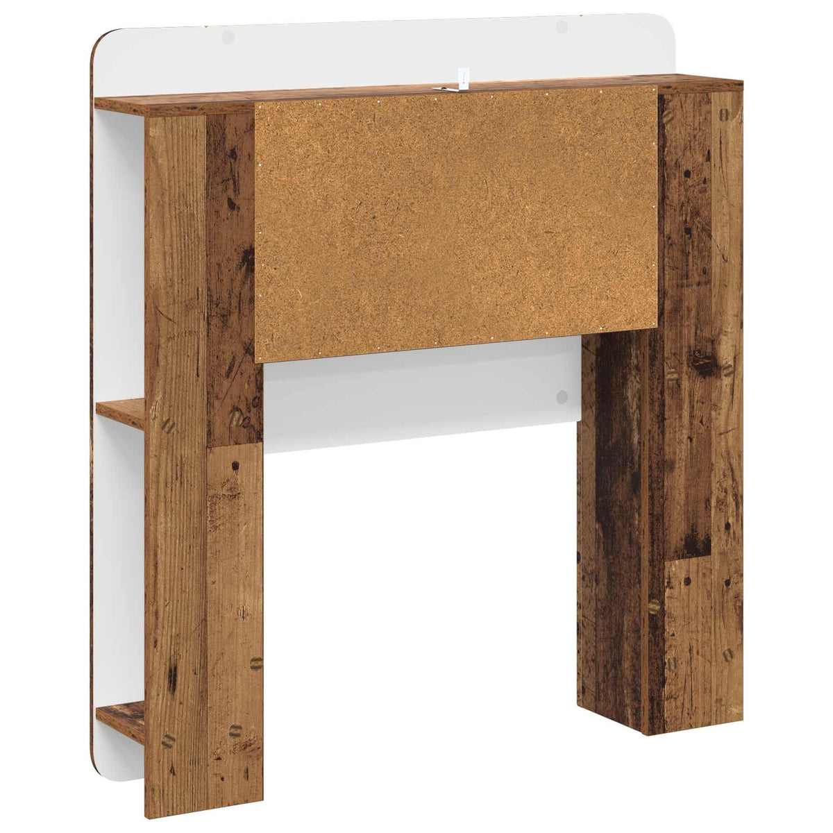 Kopfteil Schrank mit Speicher Altholz Holzwerkstoff