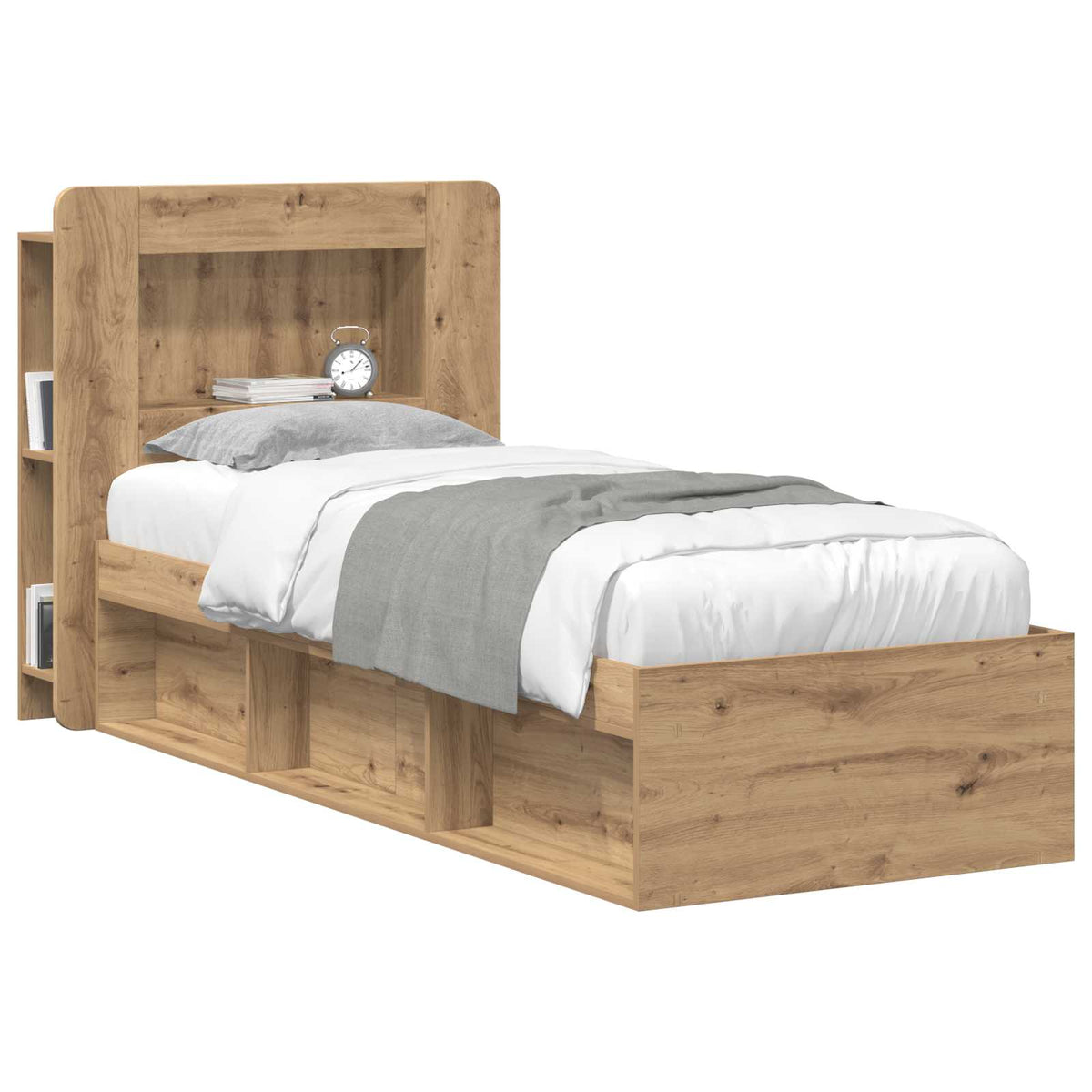 Kopfteil Schrank Artisan-Eiche 80 cm Holzwerkstoff