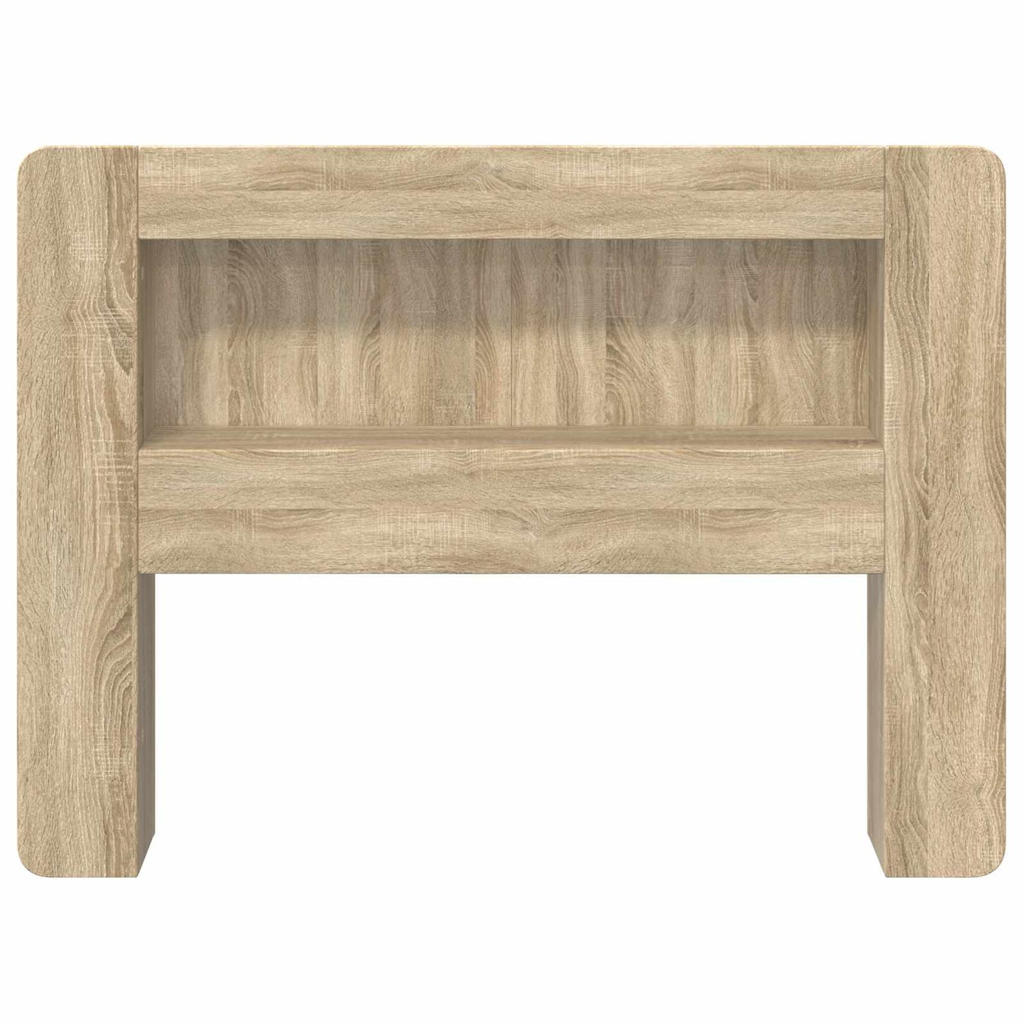 Kopfteil Schrank mit Speicher Sonoma-Eiche Holzwerkstoff