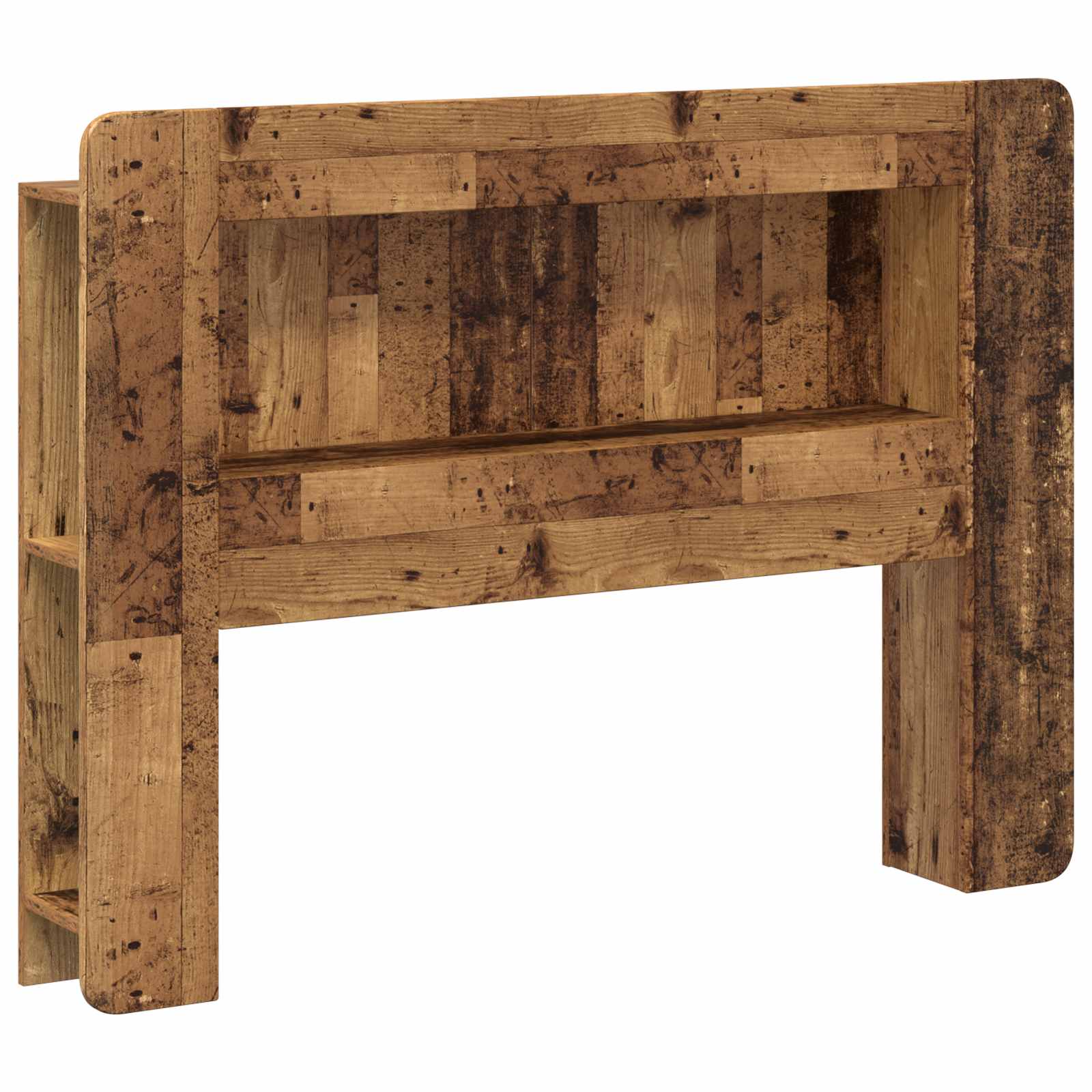 Kopfteil Schrank mit Speicher Altholz Holzwerkstoff