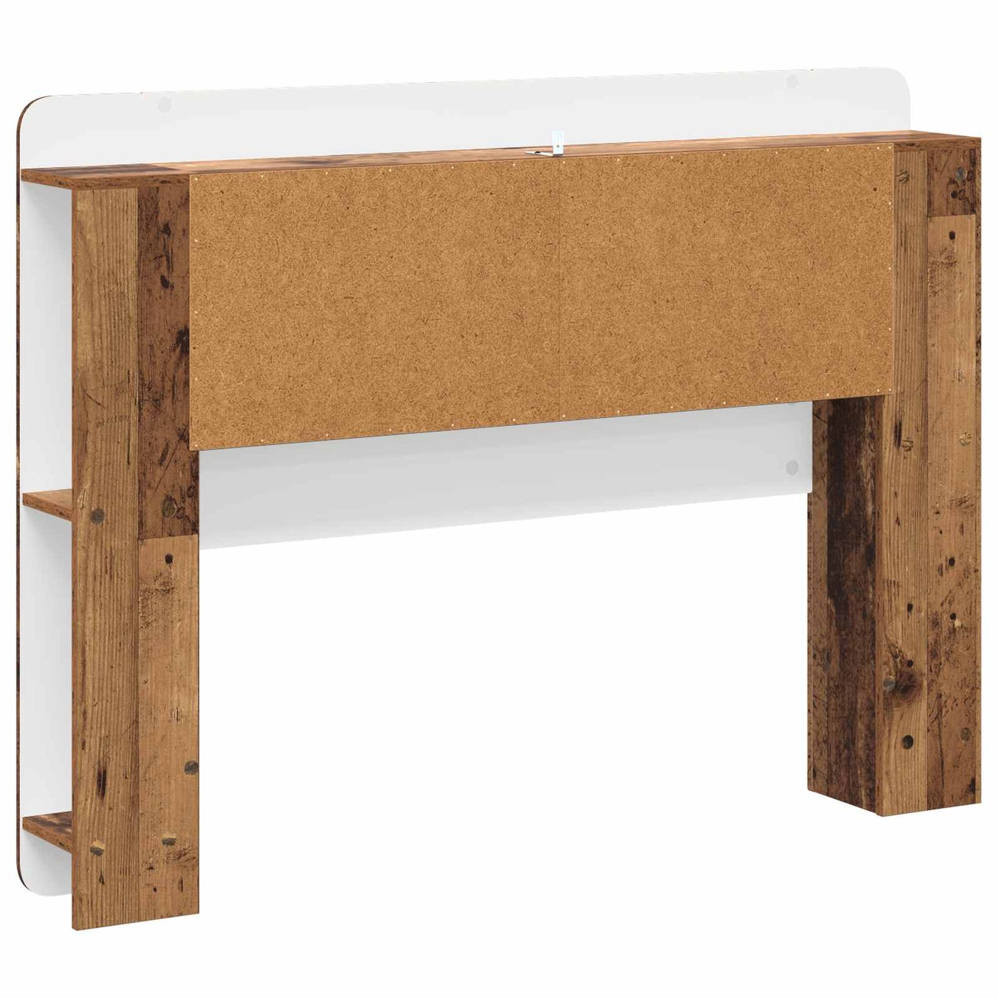 Kopfteil Schrank mit Speicher Altholz Holzwerkstoff