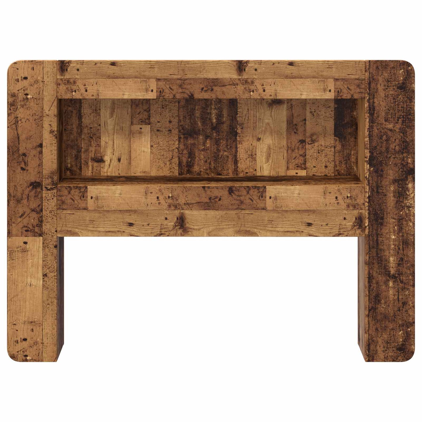 Kopfteil Schrank mit Speicher Altholz Holzwerkstoff