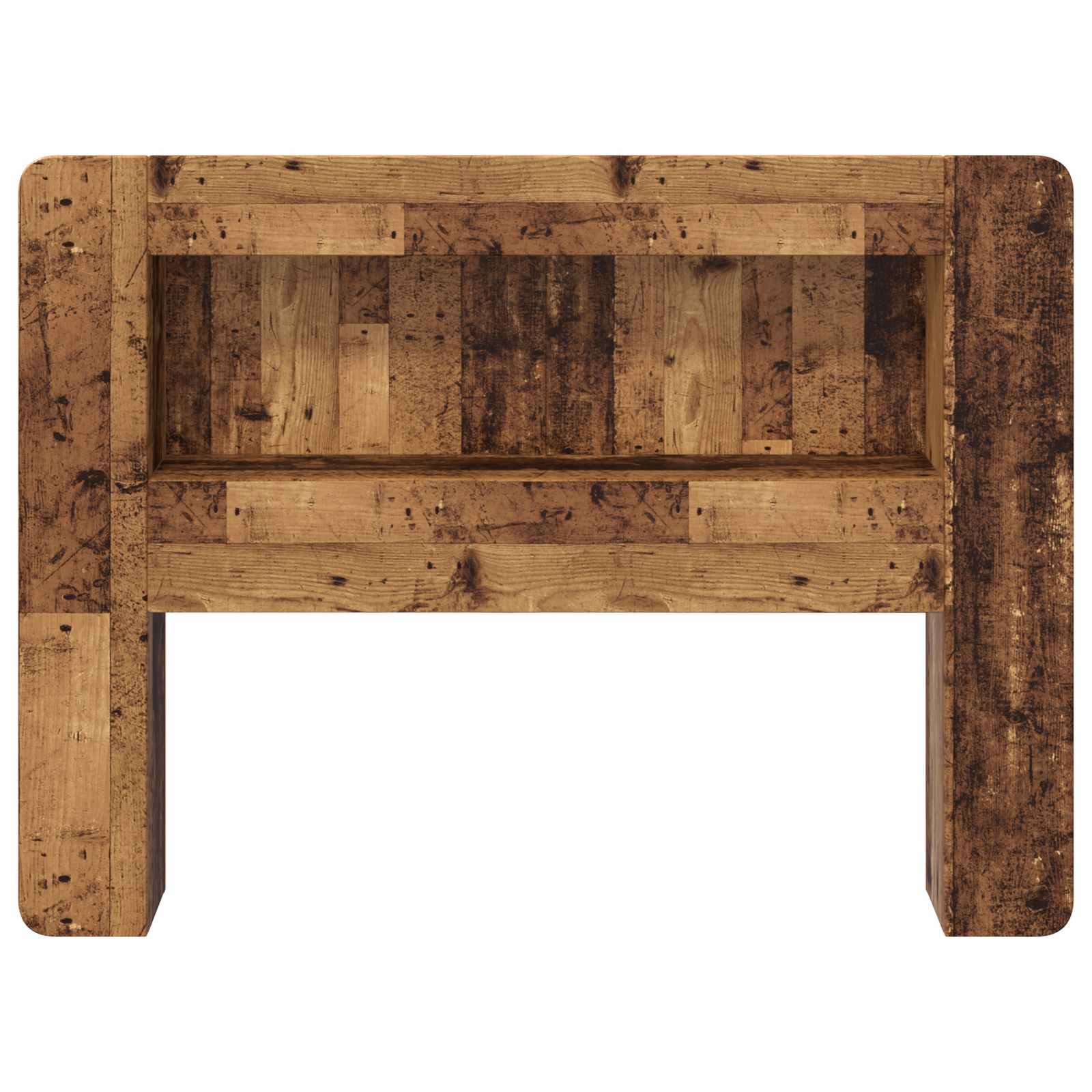 Kopfteil Schrank mit Speicher Altholz Holzwerkstoff