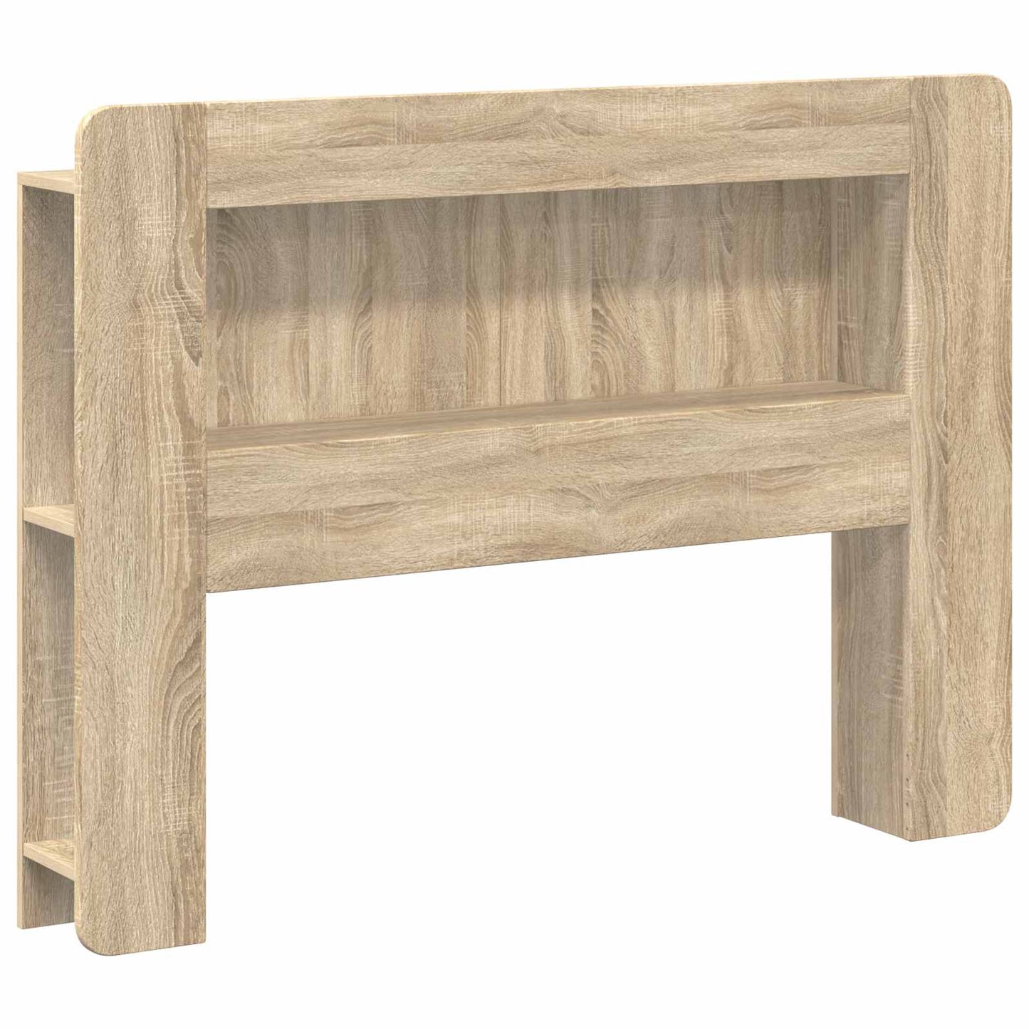 Kopfteil Schrank mit Speicher Sonoma-Eiche Holzwerkstoff
