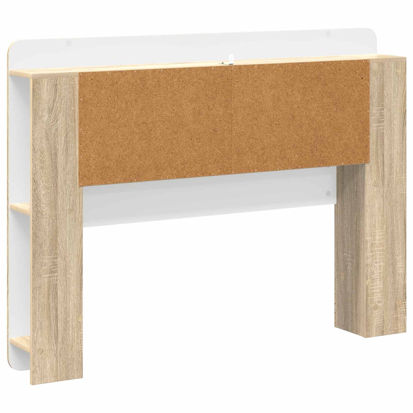 Kopfteil Schrank mit Speicher Sonoma-Eiche Holzwerkstoff