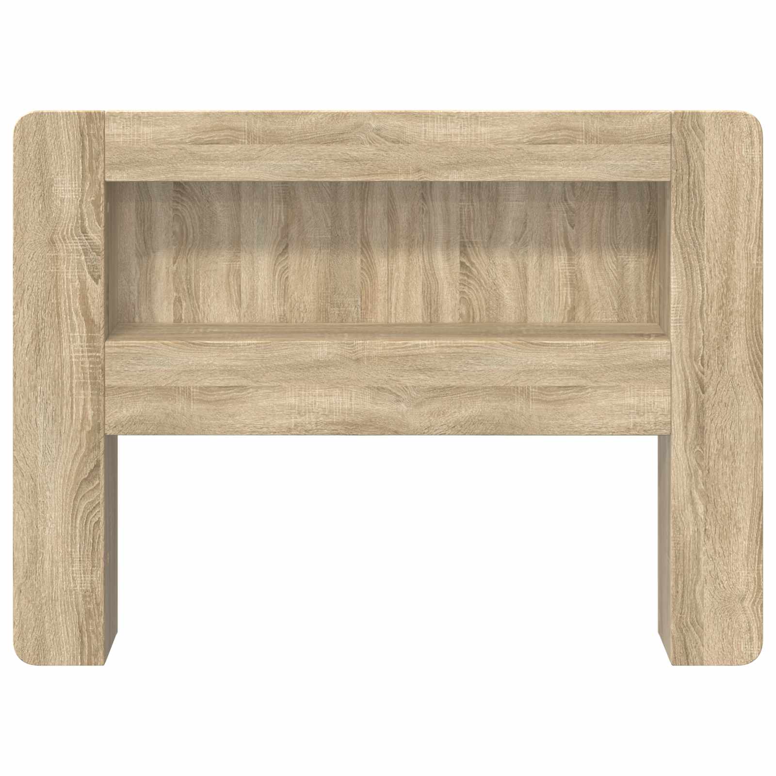 Kopfteil Schrank mit Speicher Sonoma-Eiche Holzwerkstoff