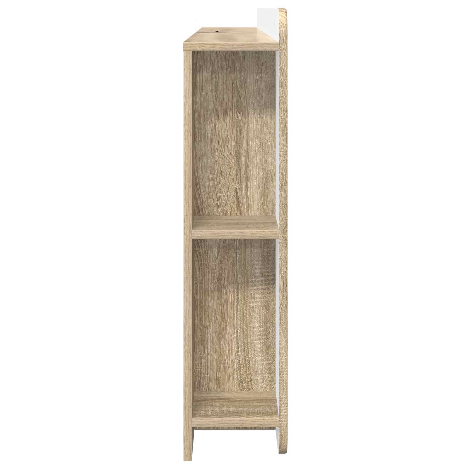 Kopfteil Schrank mit Speicher Sonoma-Eiche Holzwerkstoff