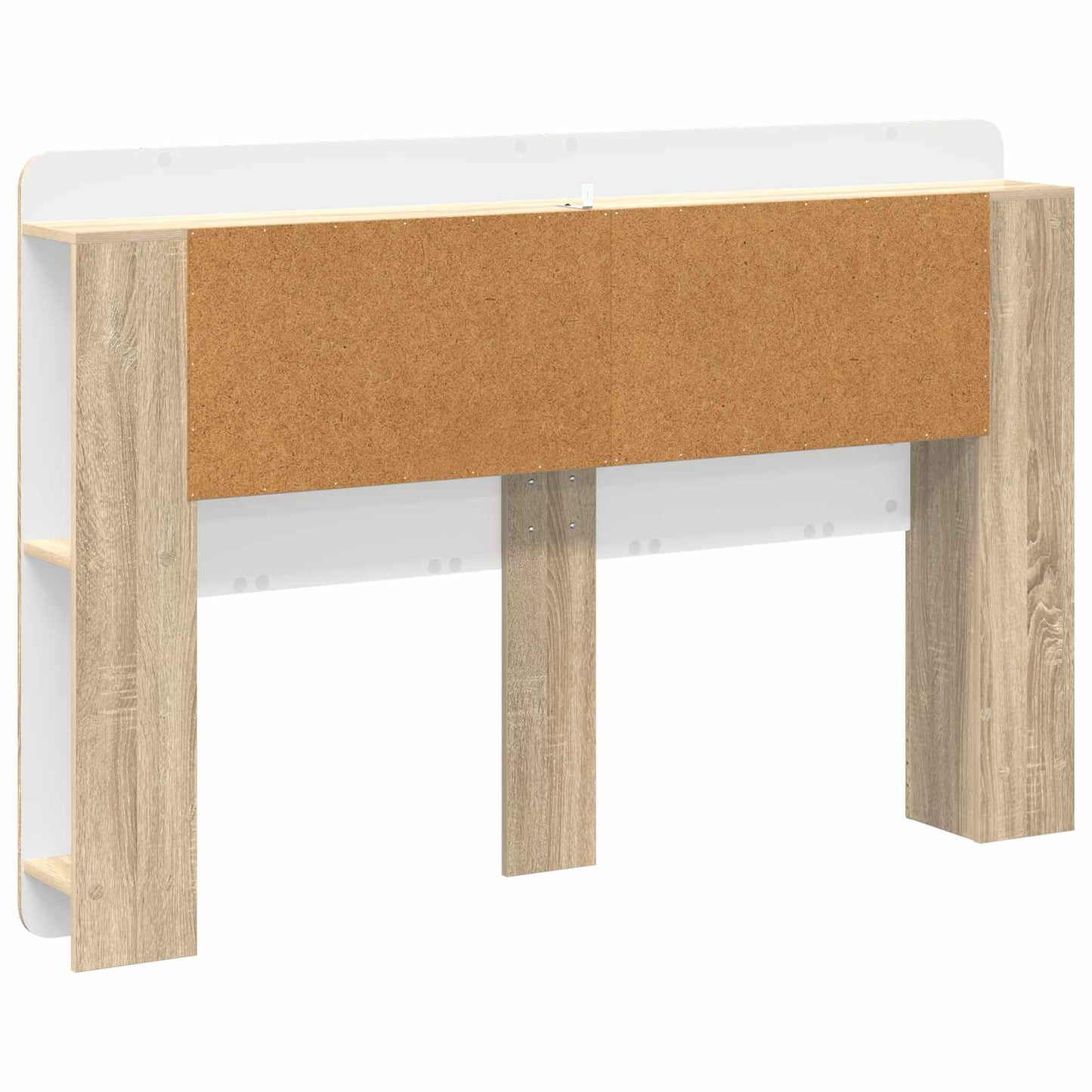 Kopfteil Schrank mit Speicher Sonoma-Eiche Holzwerkstoff