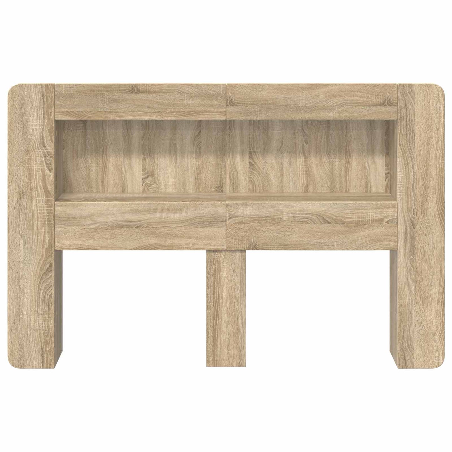 Kopfteil Schrank mit Speicher Sonoma-Eiche Holzwerkstoff