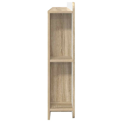 Kopfteil Schrank mit Speicher Sonoma-Eiche Holzwerkstoff