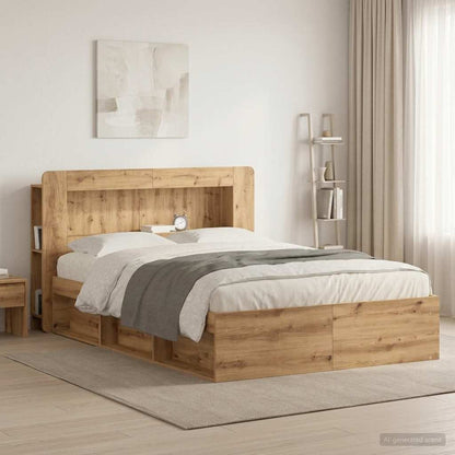 Kopfteil Schrank Artisan-Eiche 160 cm Holzwerkstoff