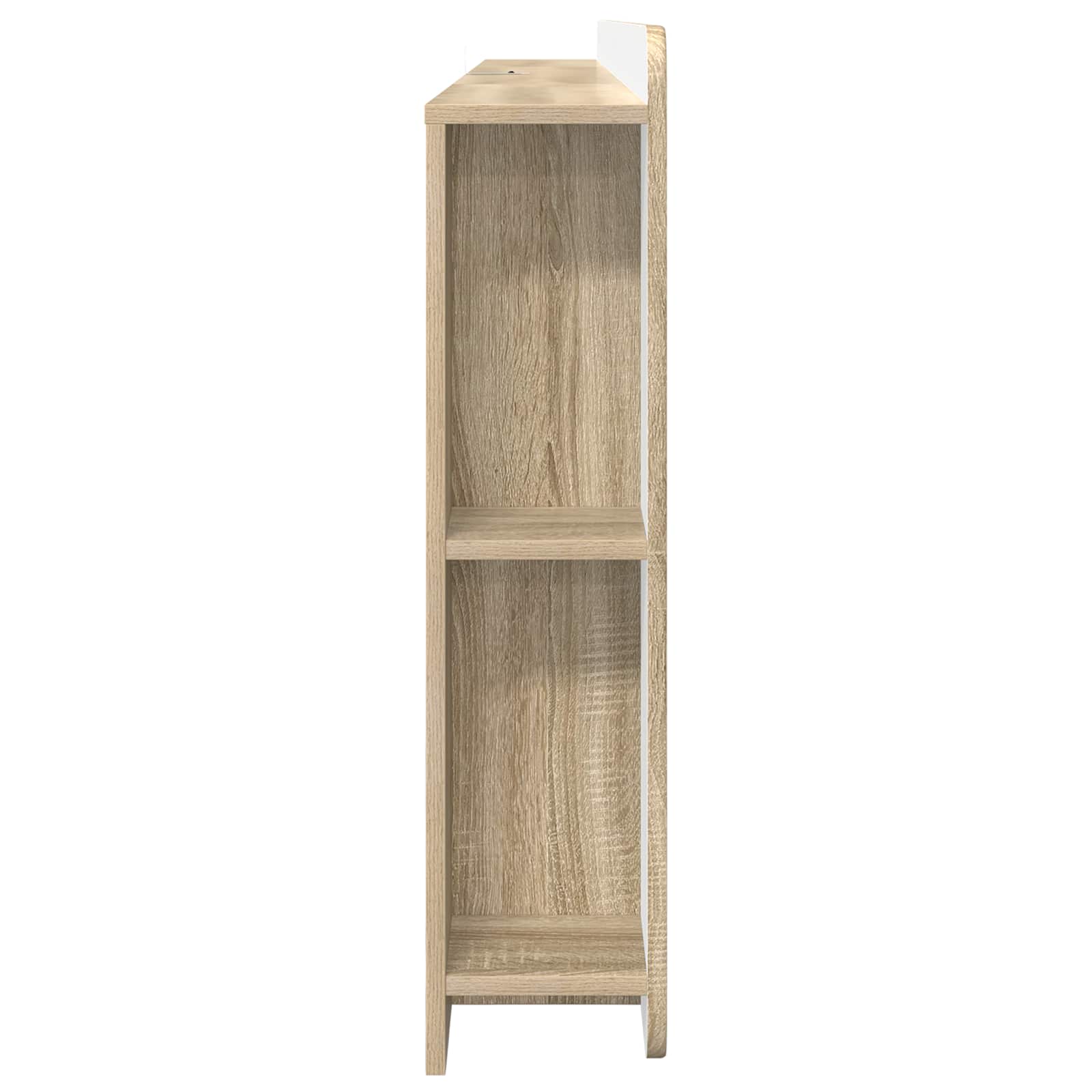 Kopfteil Schrank mit Speicher Sonoma-Eiche Holzwerkstoff