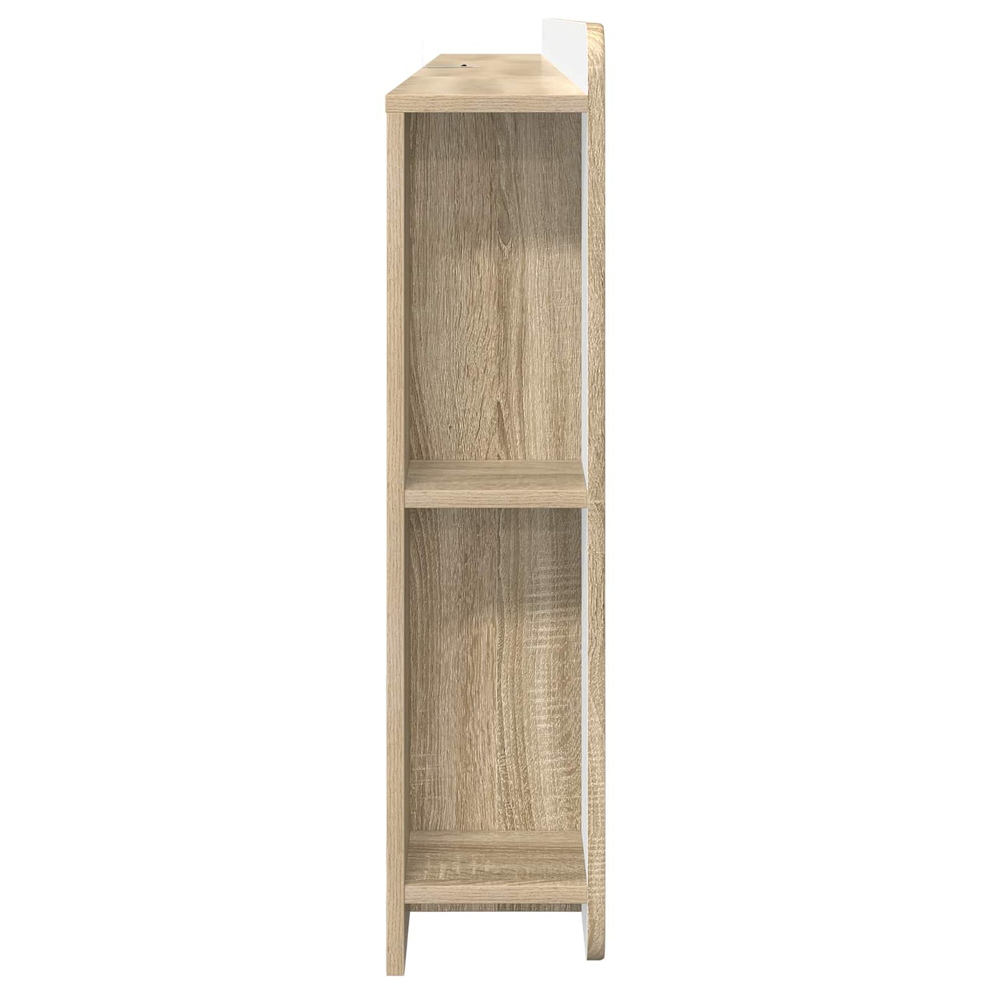 Kopfteil Schrank mit Speicher Sonoma-Eiche Holzwerkstoff