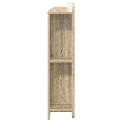 Kopfteil Schrank mit Speicher Sonoma-Eiche Holzwerkstoff