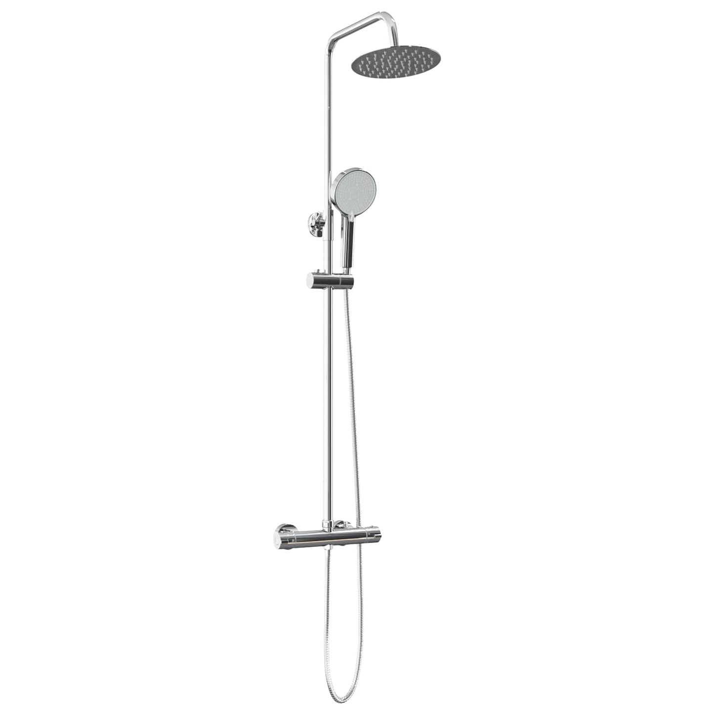 Thermostatisches Duschset Chrom 27 x 46 x 123 cm Edelstahl 201