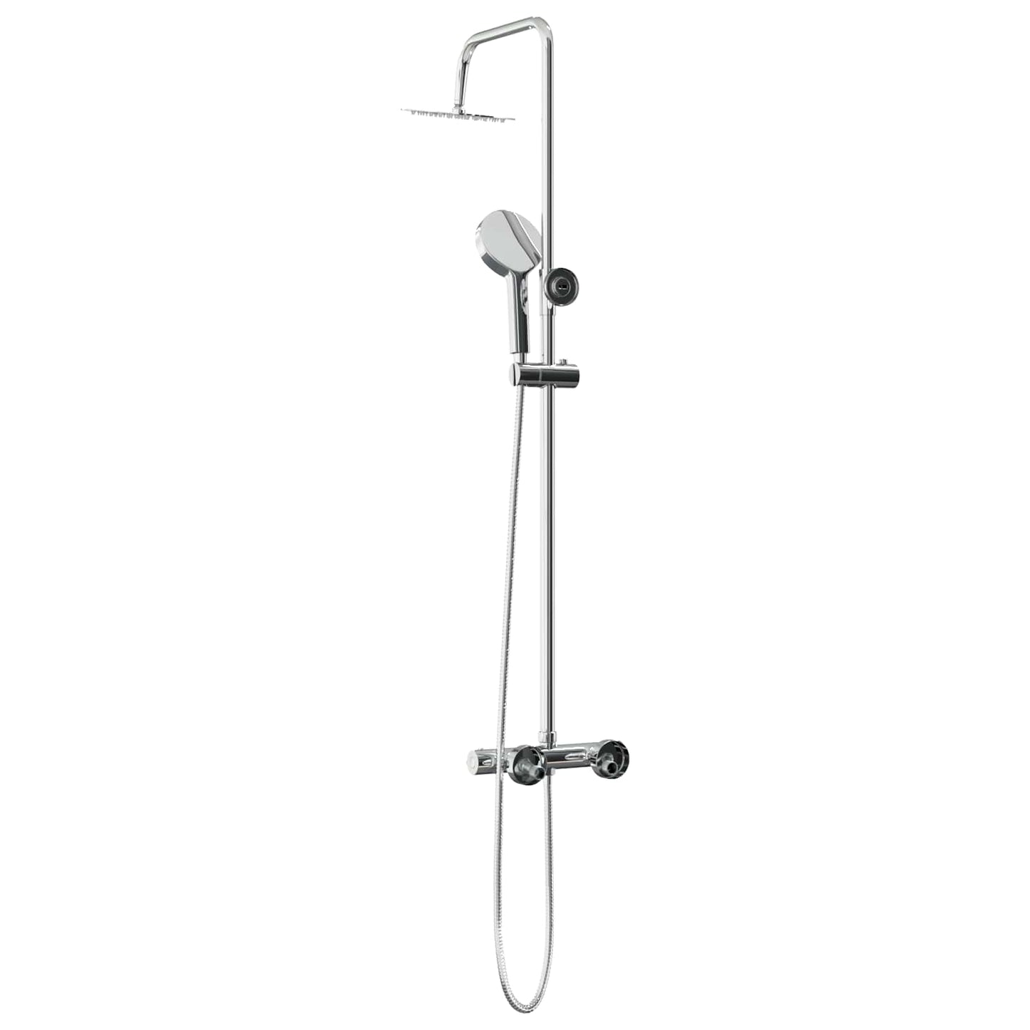 Thermostatisches Duschset Chrom 27 x 46 x 123 cm Edelstahl 201