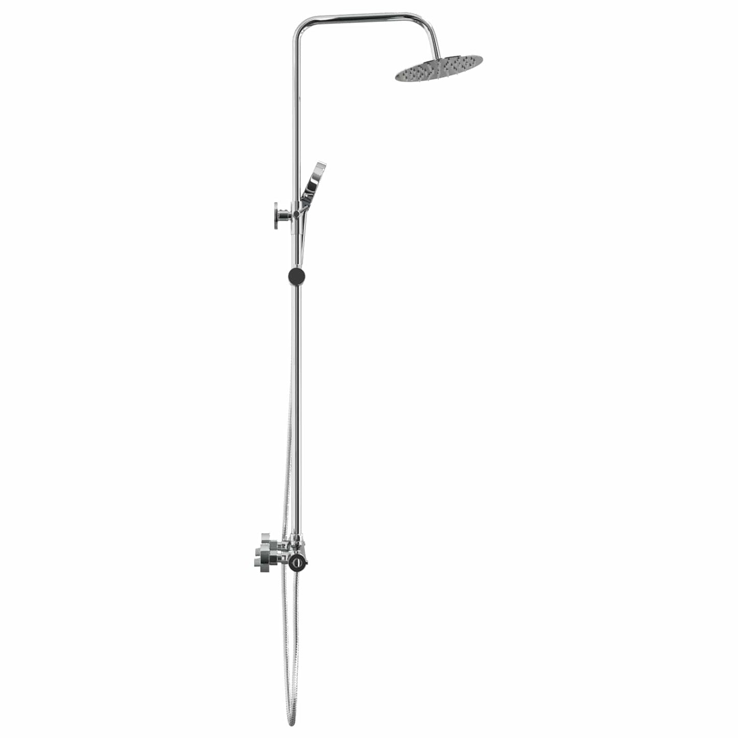 Thermostatisches Duschset Chrom 27 x 46 x 123 cm Edelstahl 201