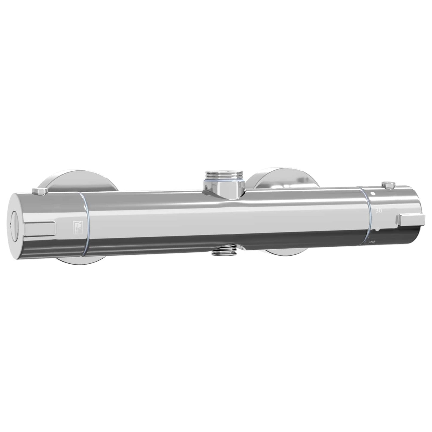 Thermostatischer Duschmischer Edelstahl 201 27 x 8 x 6 cm