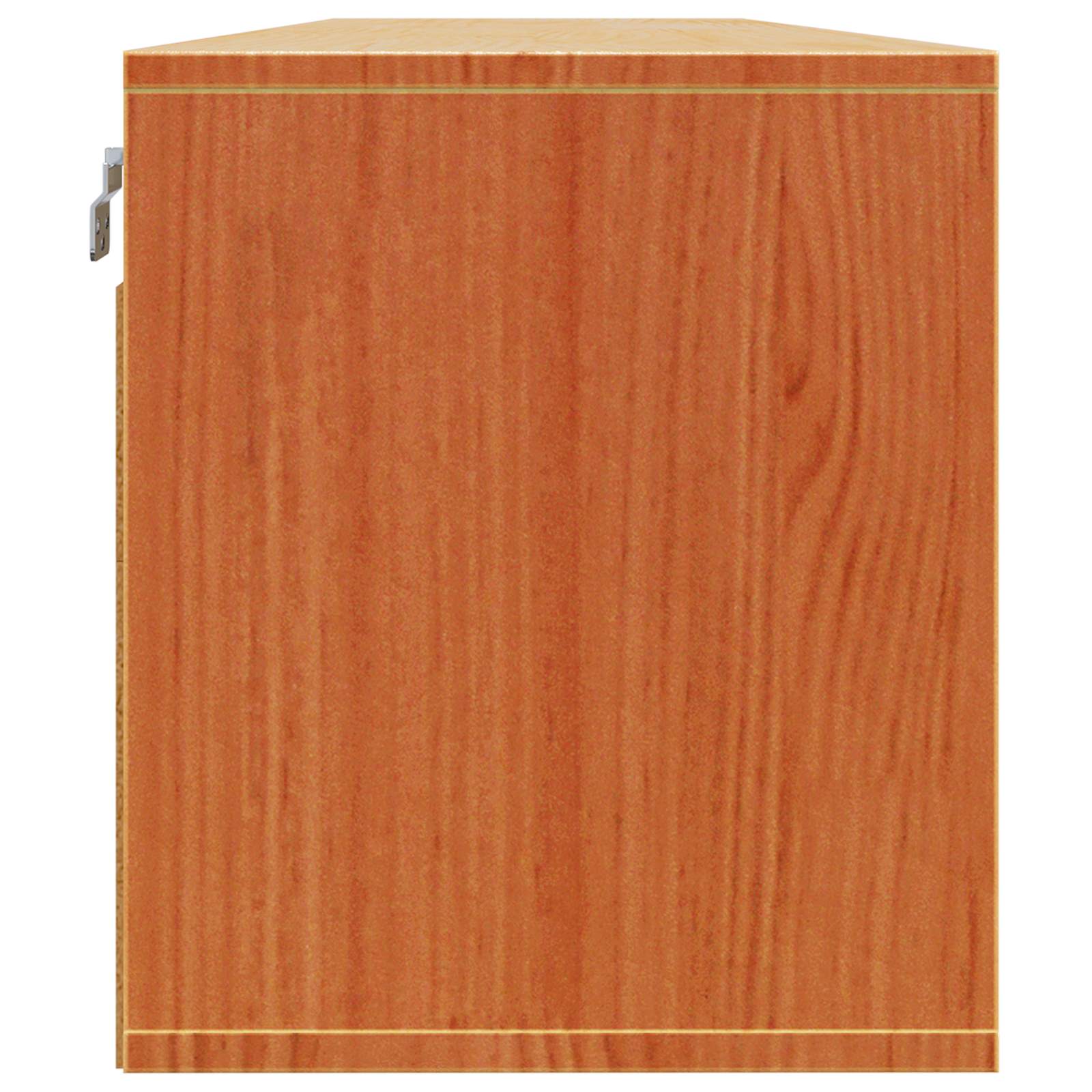 Wandschrank 2 stk. Wachsbraun 80 x 30 x 35 cm