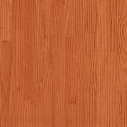 Wandschrank Wachsbraun 30 x 30 x 40 cm Massives Kiefernholz