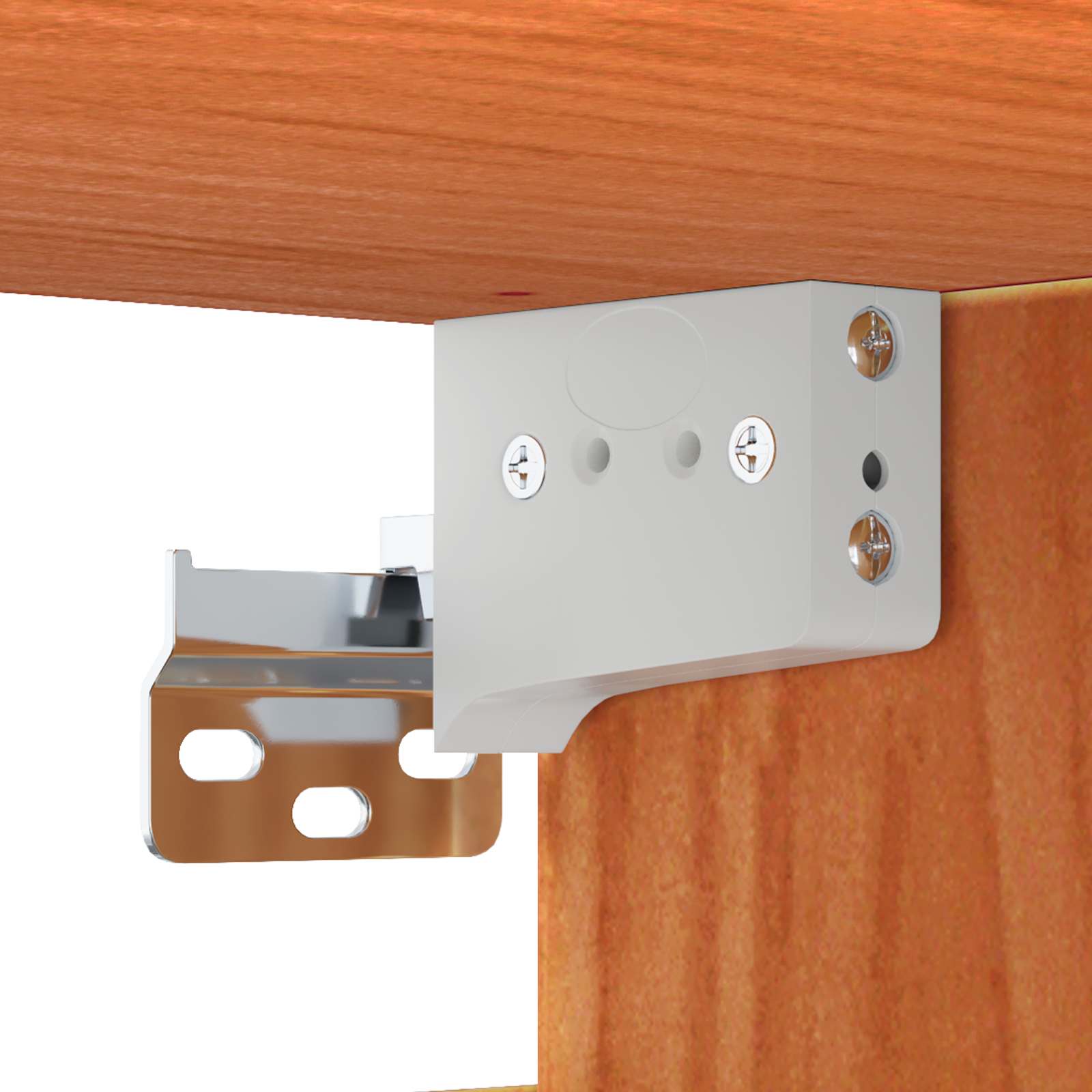 Wandschrank 2 stk. Wachsbraun 80 x 30 x 30 cm