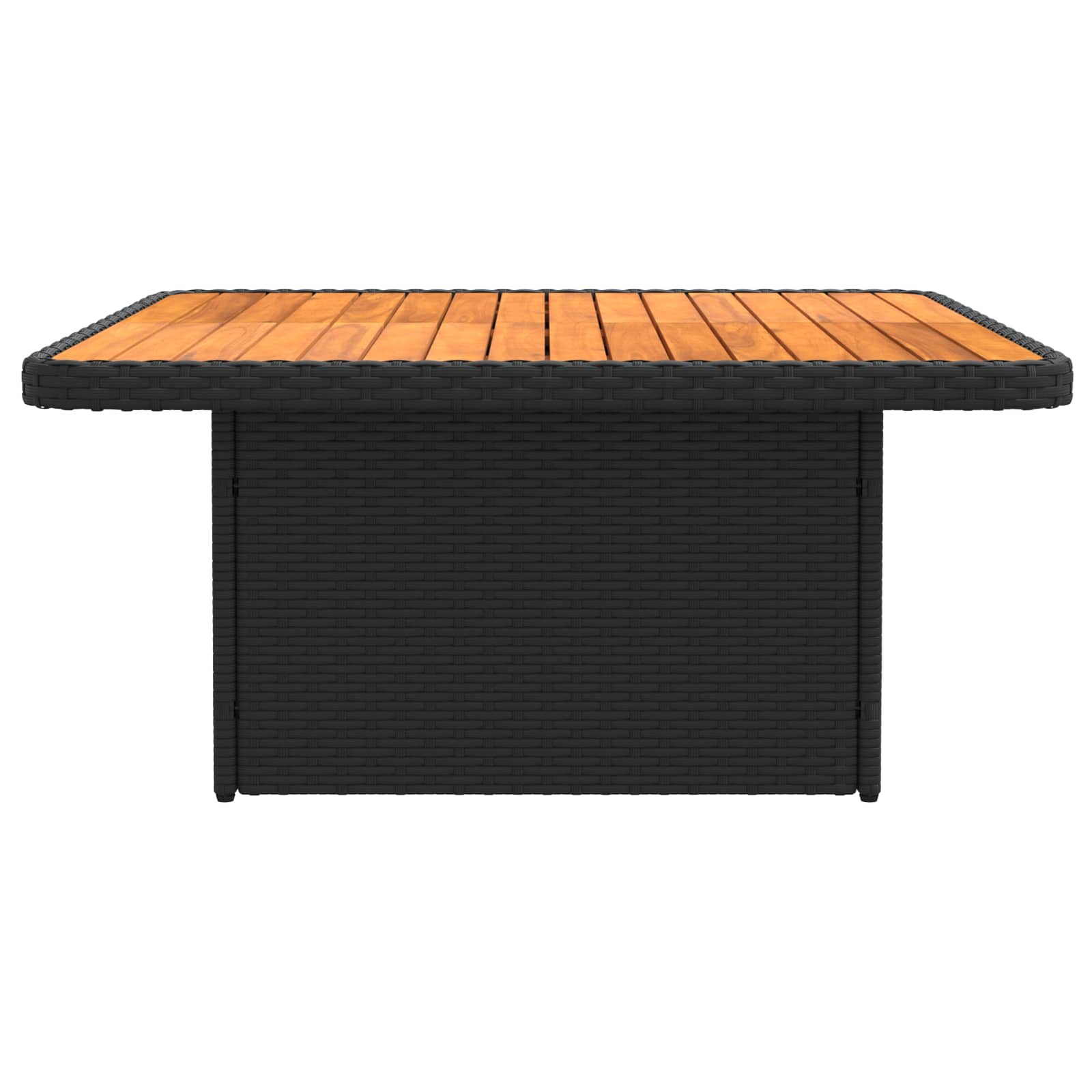 Garten Armlehnen Sofa mit Klapptisch 2 Stück Schwarz und Türkis
