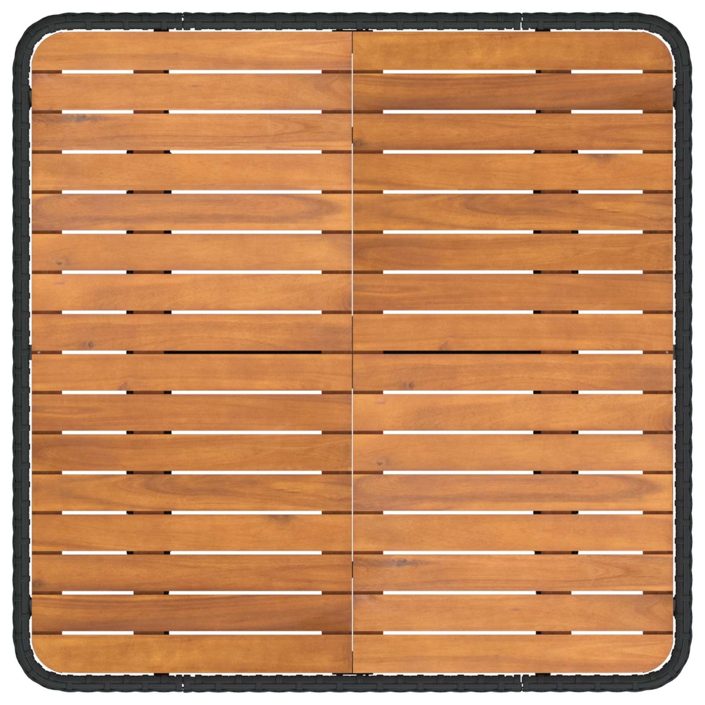 Garten Armlehnen Sofa mit Klapptisch 2 Stück Schwarz und Türkis