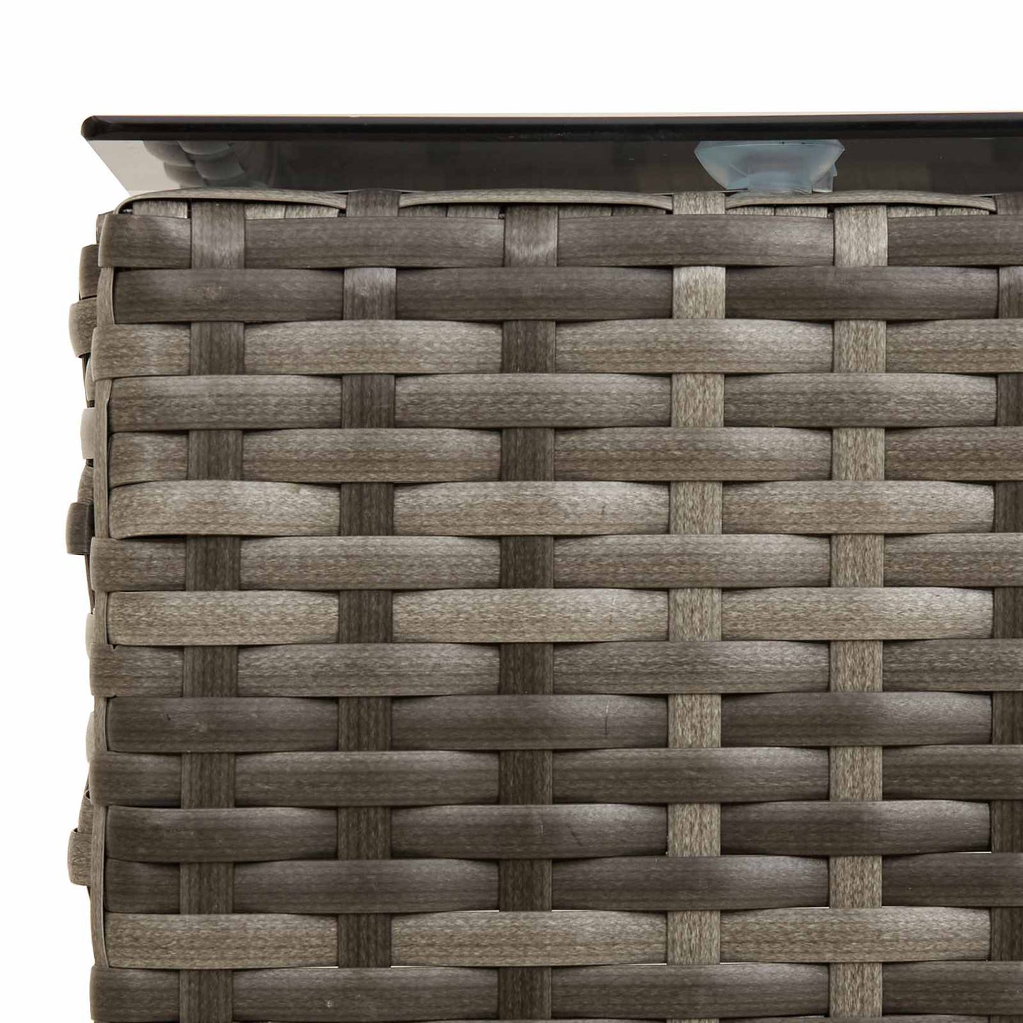 Gartensofa-set 2 stk. Poly-Rattan