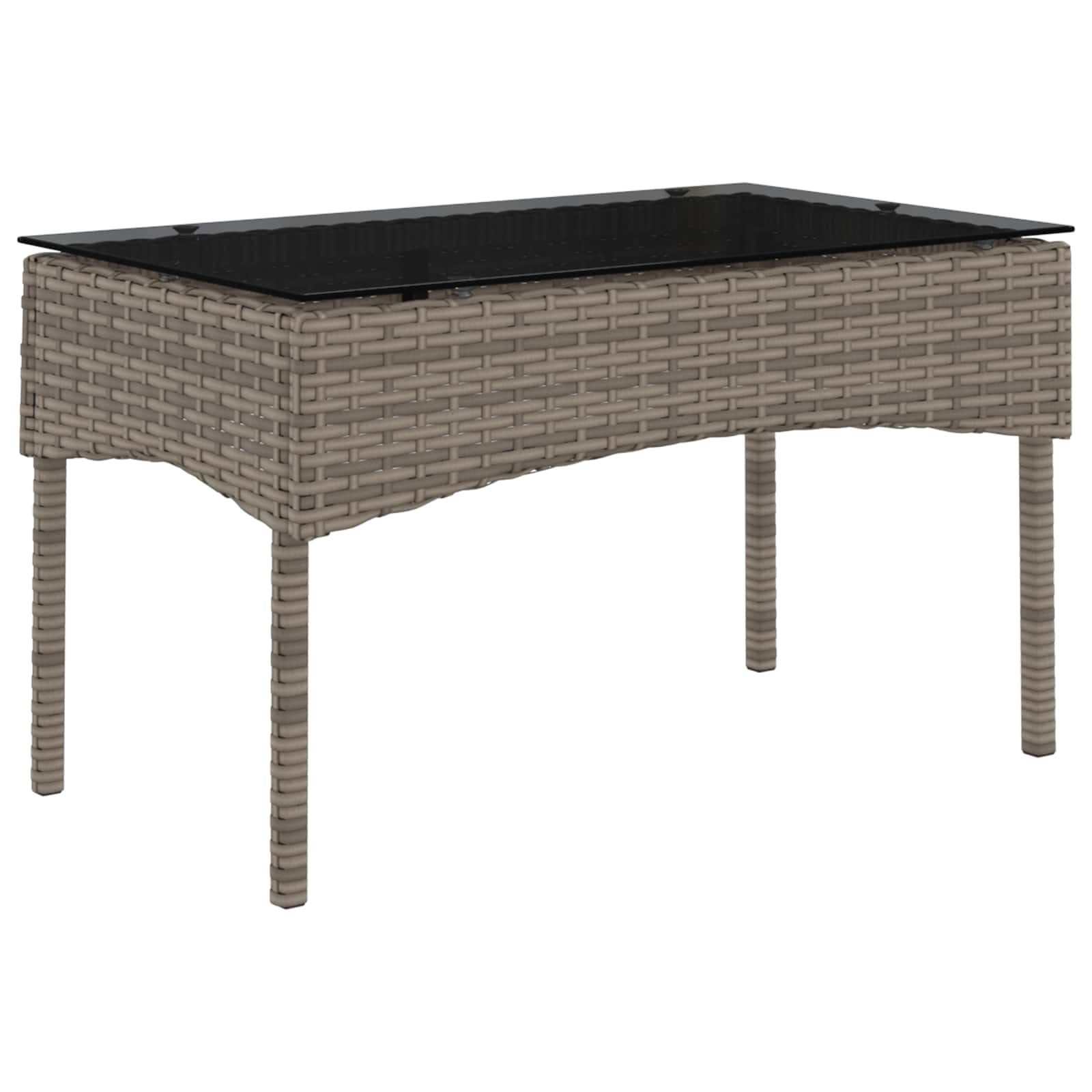 Gartensofa-set 2 stk. Poly-Rattan
