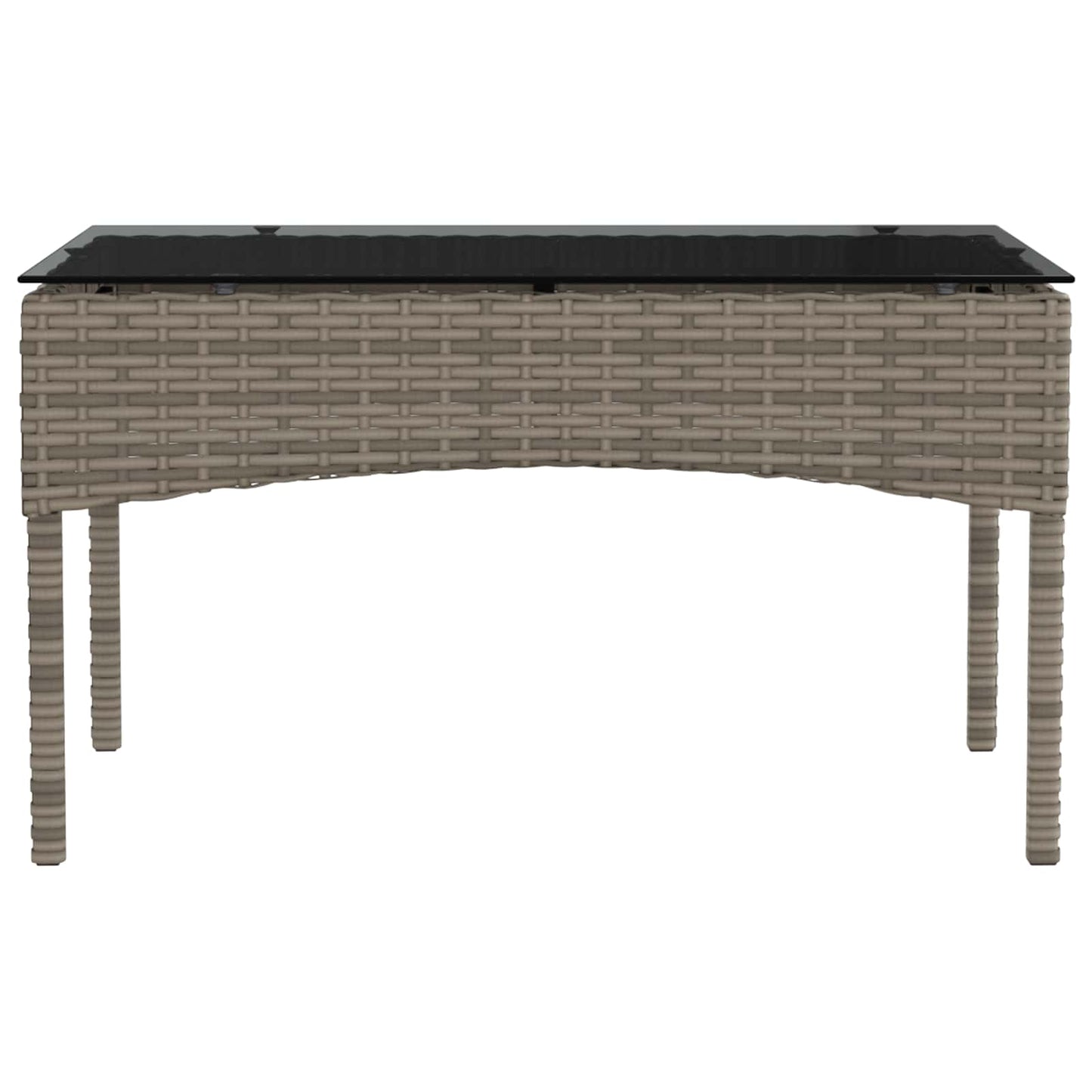 Gartensofa-set 2 stk. Poly-Rattan