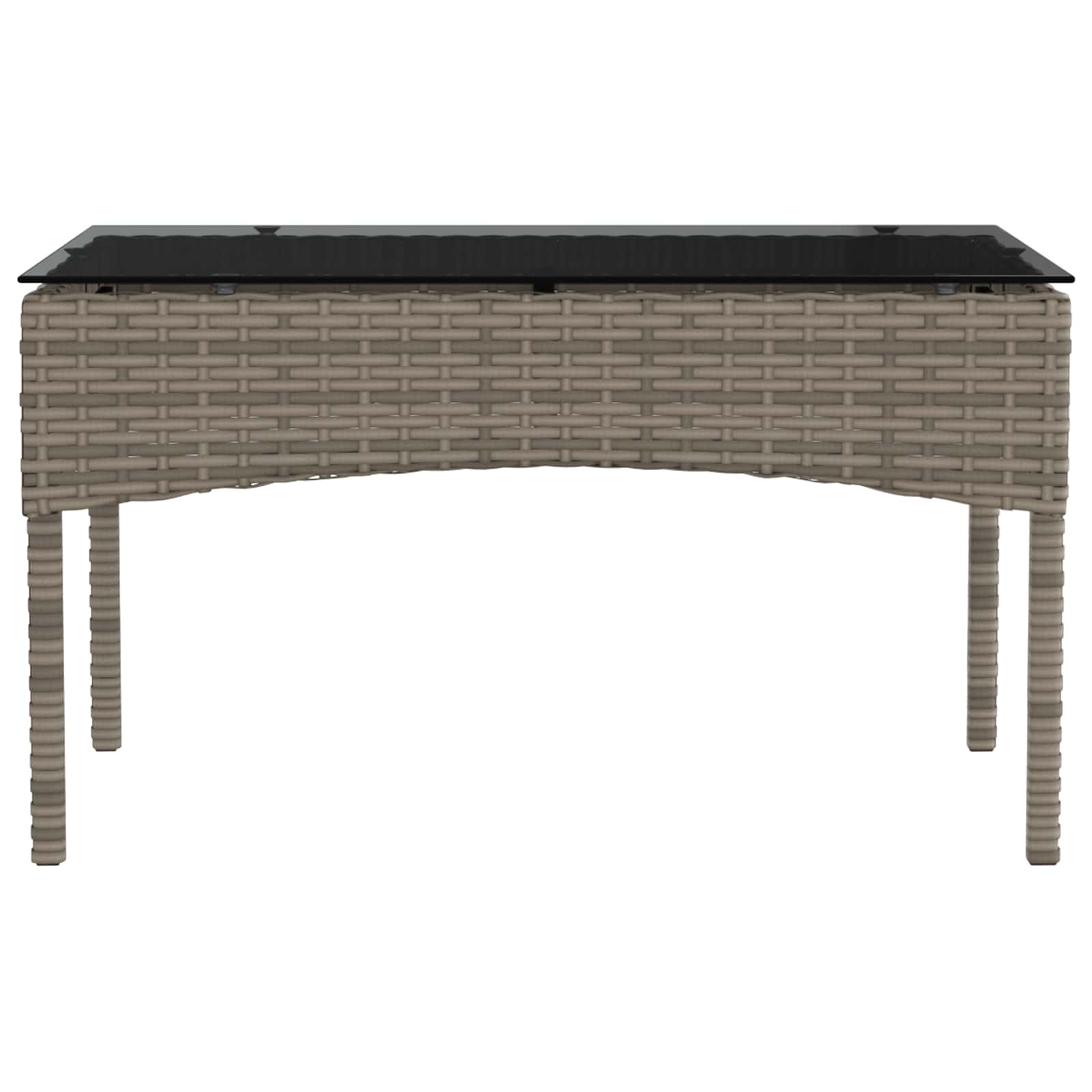 Gartensofa-set 2 stk. Poly-Rattan