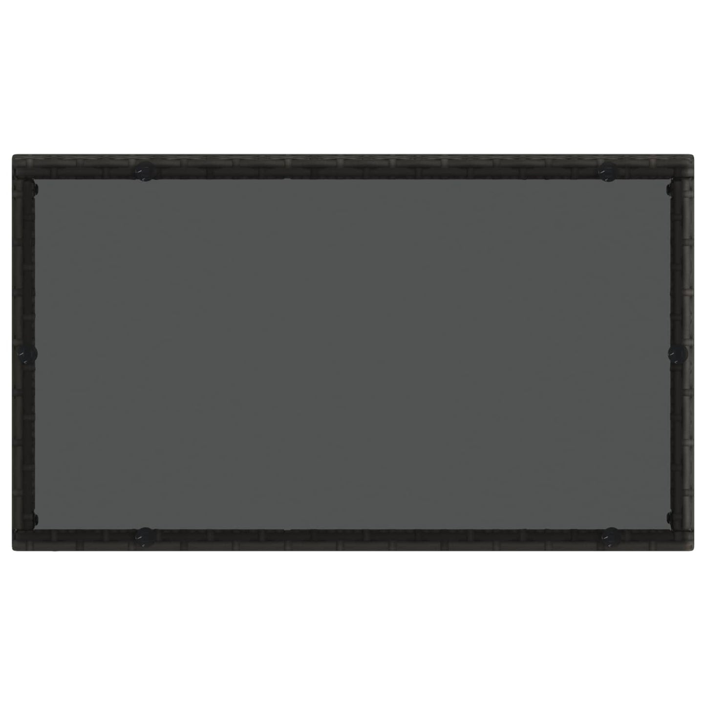 Gartensofa-set 2 stk. Poly-Rattan