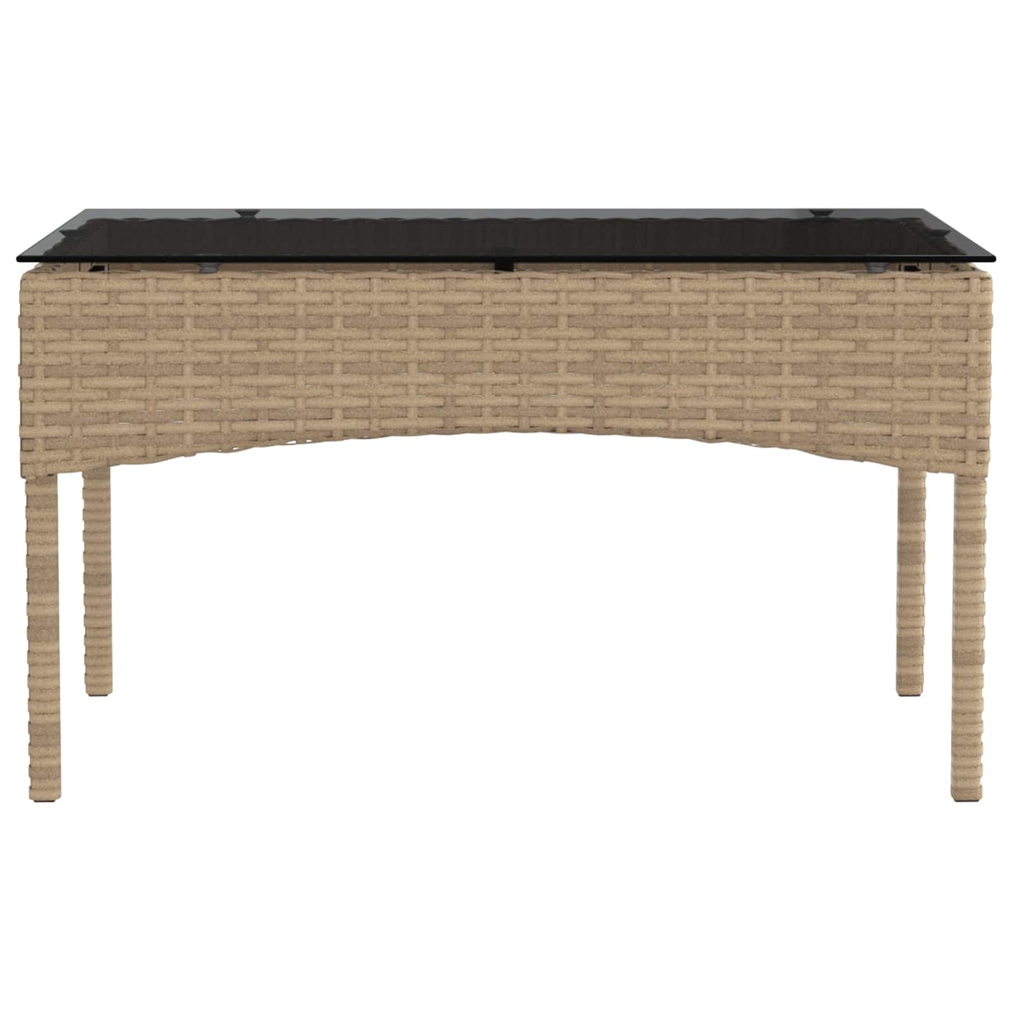 Gartensofa-set mit Kissen 2 pcs Poly-Rattan