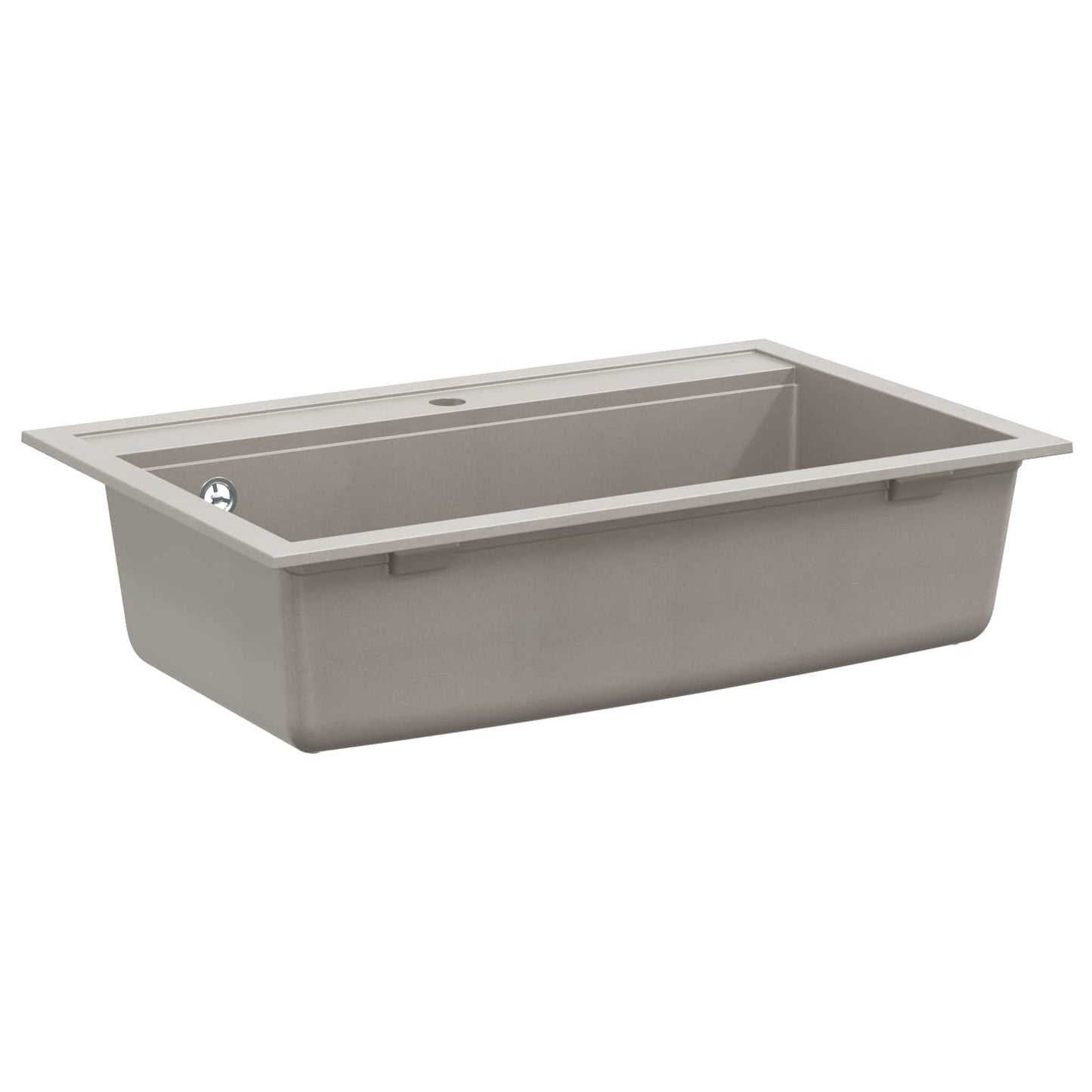 Waschbecken Granit 795 x 505 mm Grau