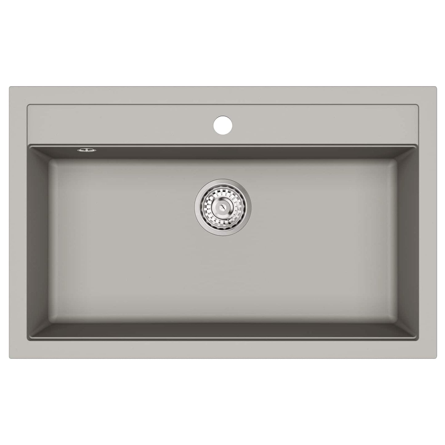 Waschbecken Granit 795 x 505 mm Grau