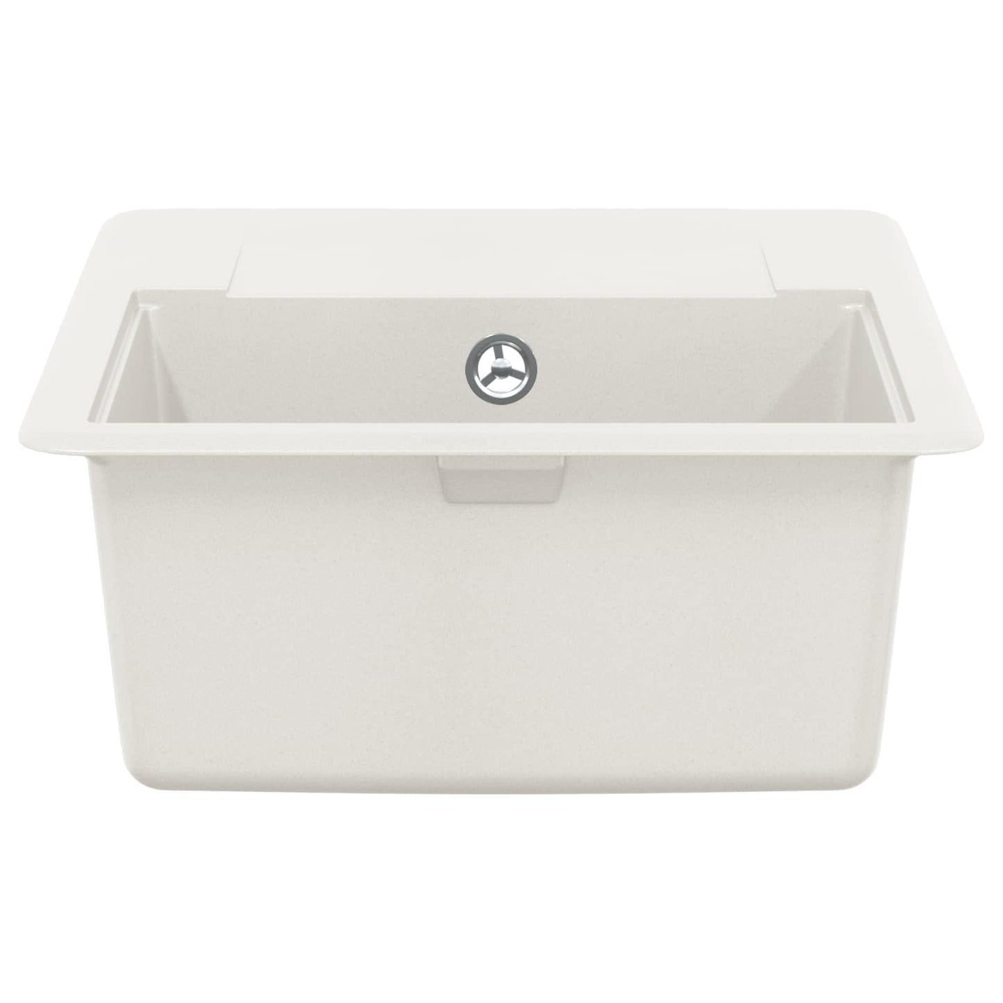 Waschbecken 80% Quarz und 20% Harz 560 x 460 mm Weiß